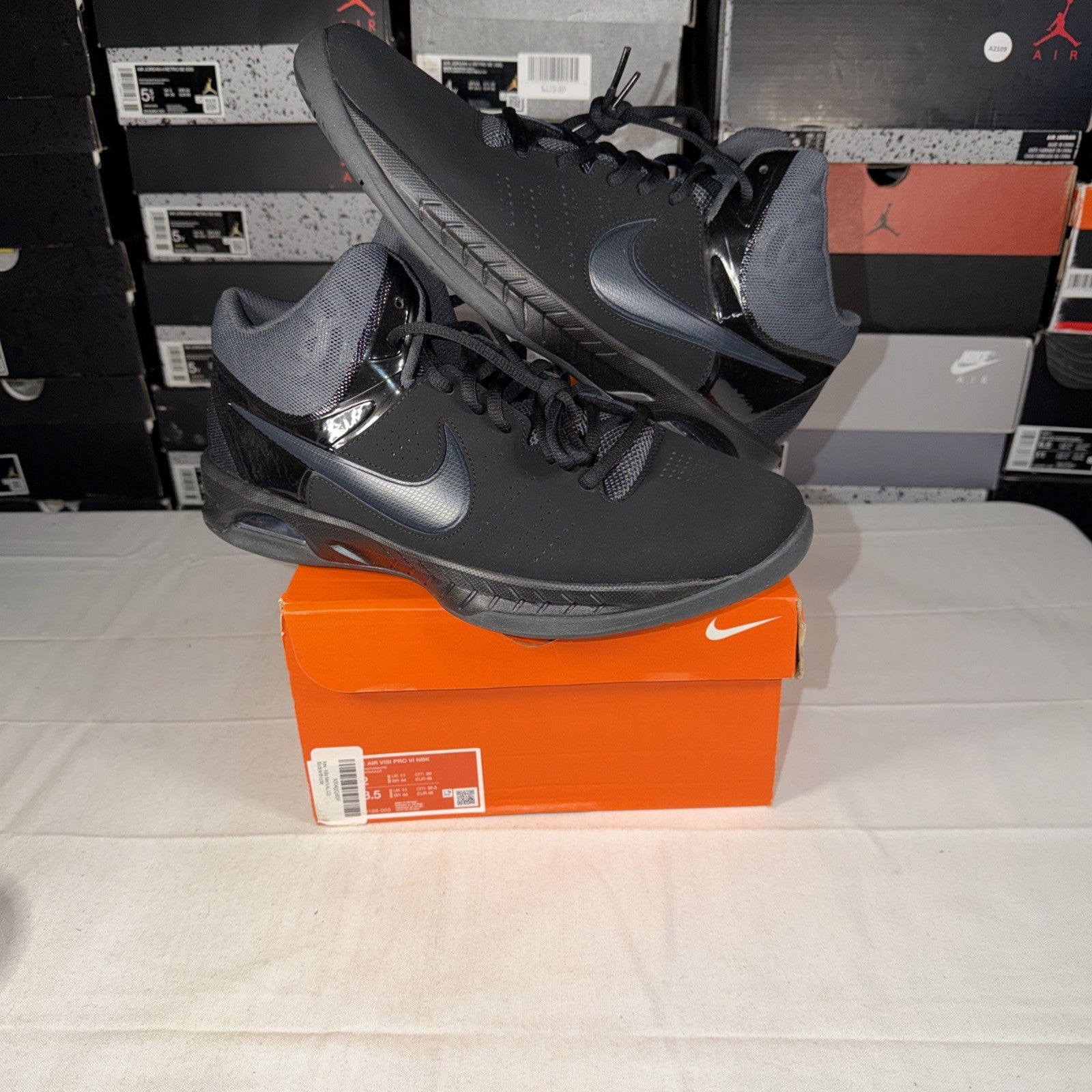 Nike Air Visi Pro 6 NBK Black Anthracite Size 12 749168-003