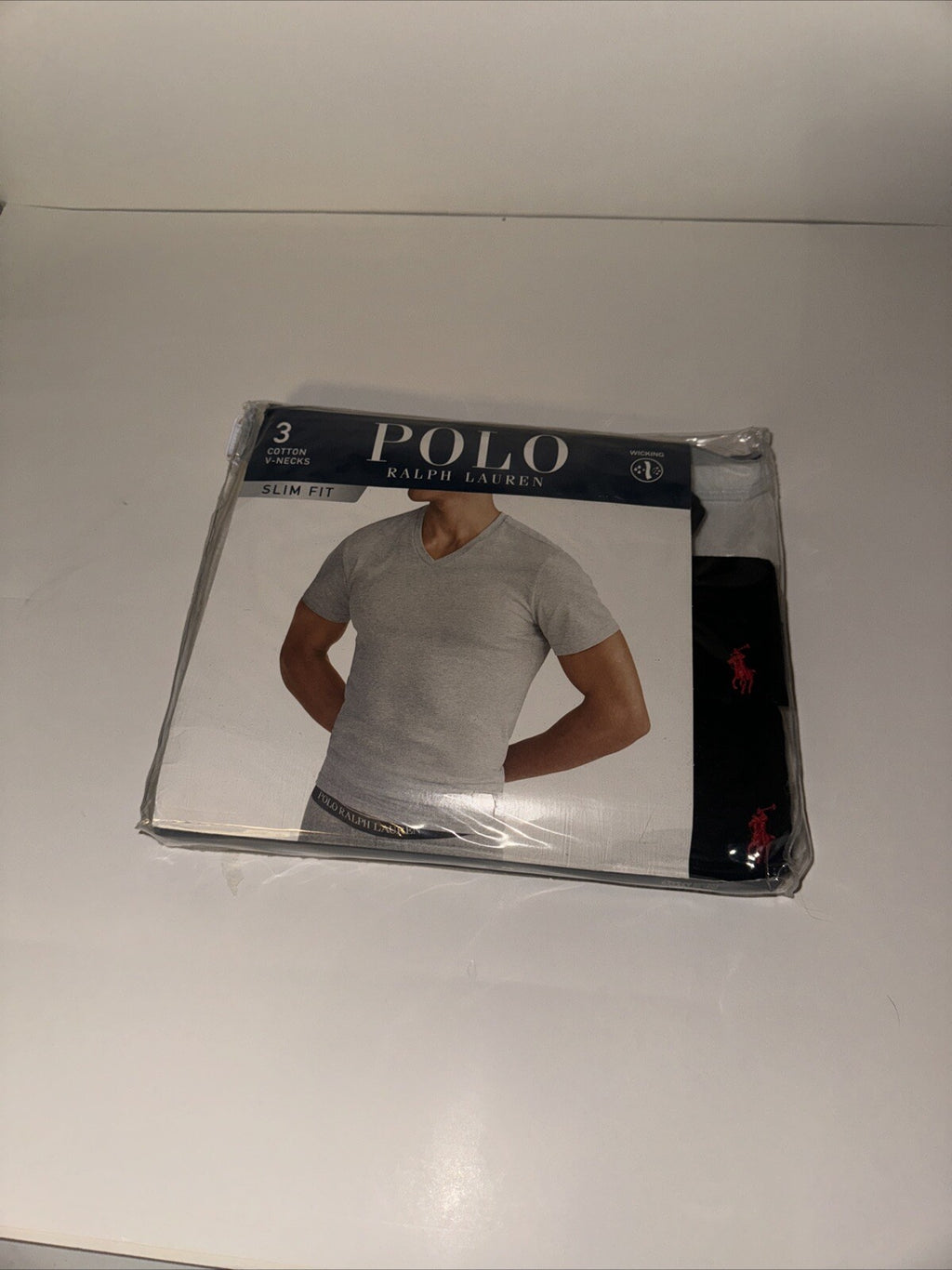 Polo Ralph Lauren RSVNP3 Men's T-Shirt, Medium - Black (3 Pack) 0002