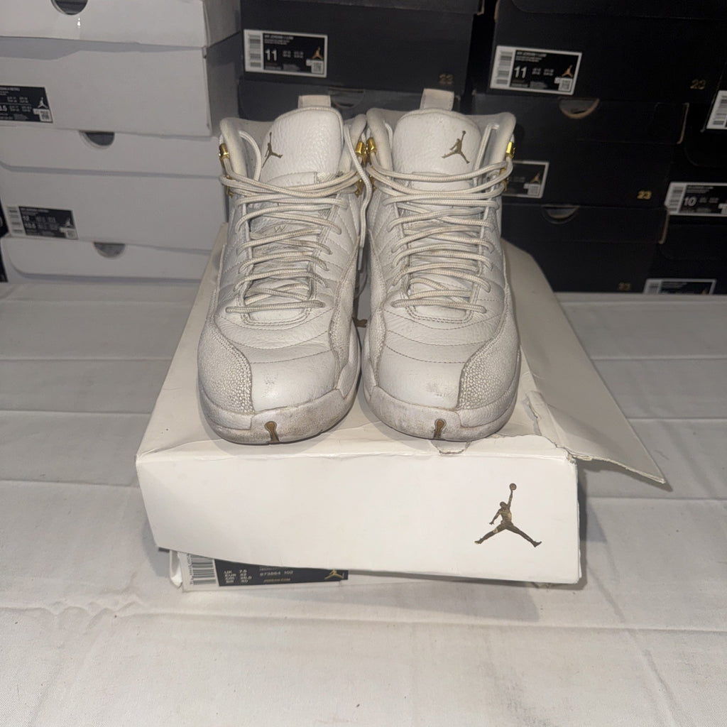 Size 8.5 - OVO x Air Jordan 12 Retro White