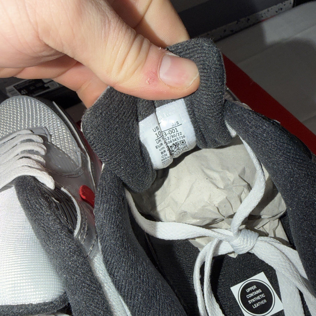 Nike Air Max 90 Photon Dust University Red/Silver Size 10 DX4233-001