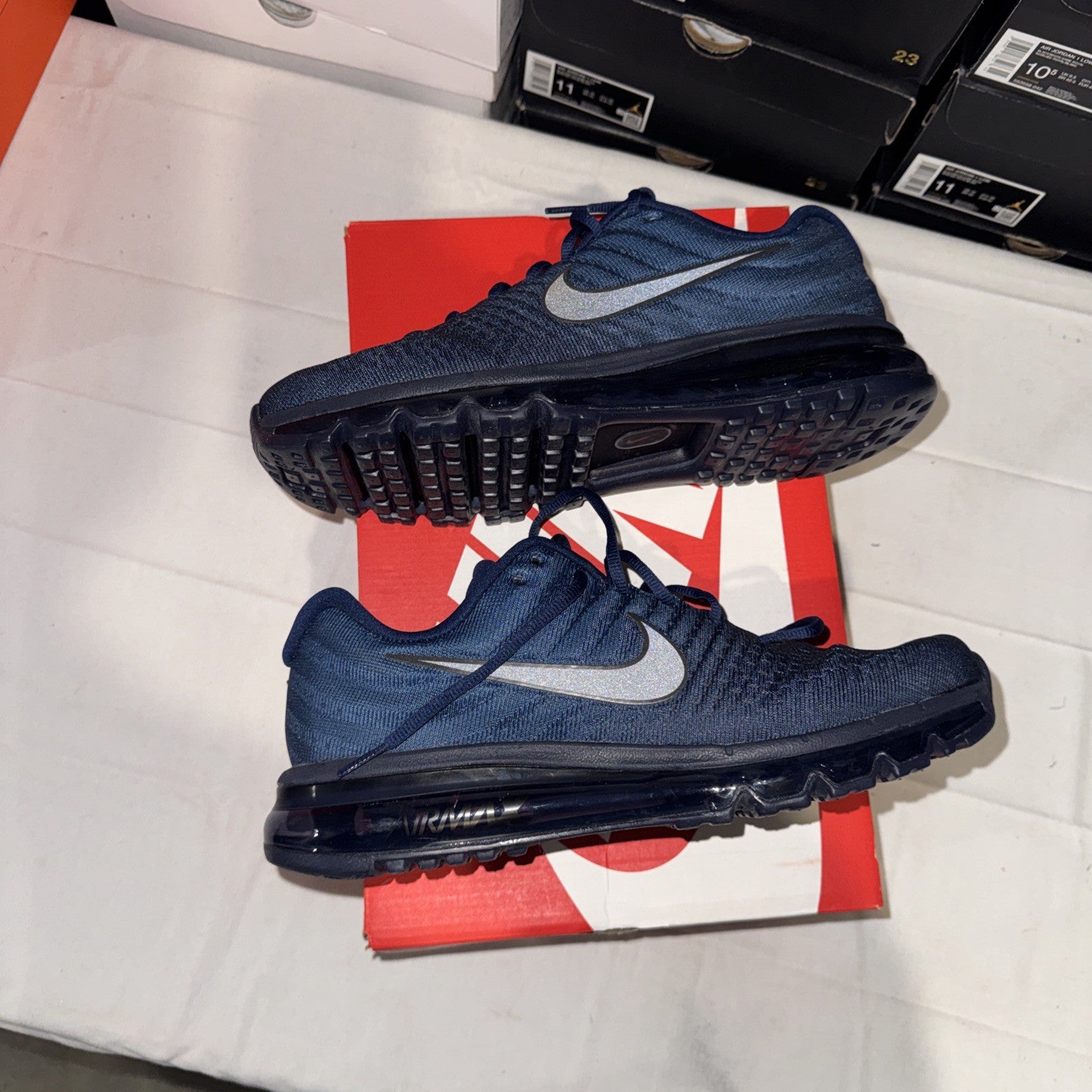 Nike Air Max 2017 Binary Blue 849559-405 Size 10.5