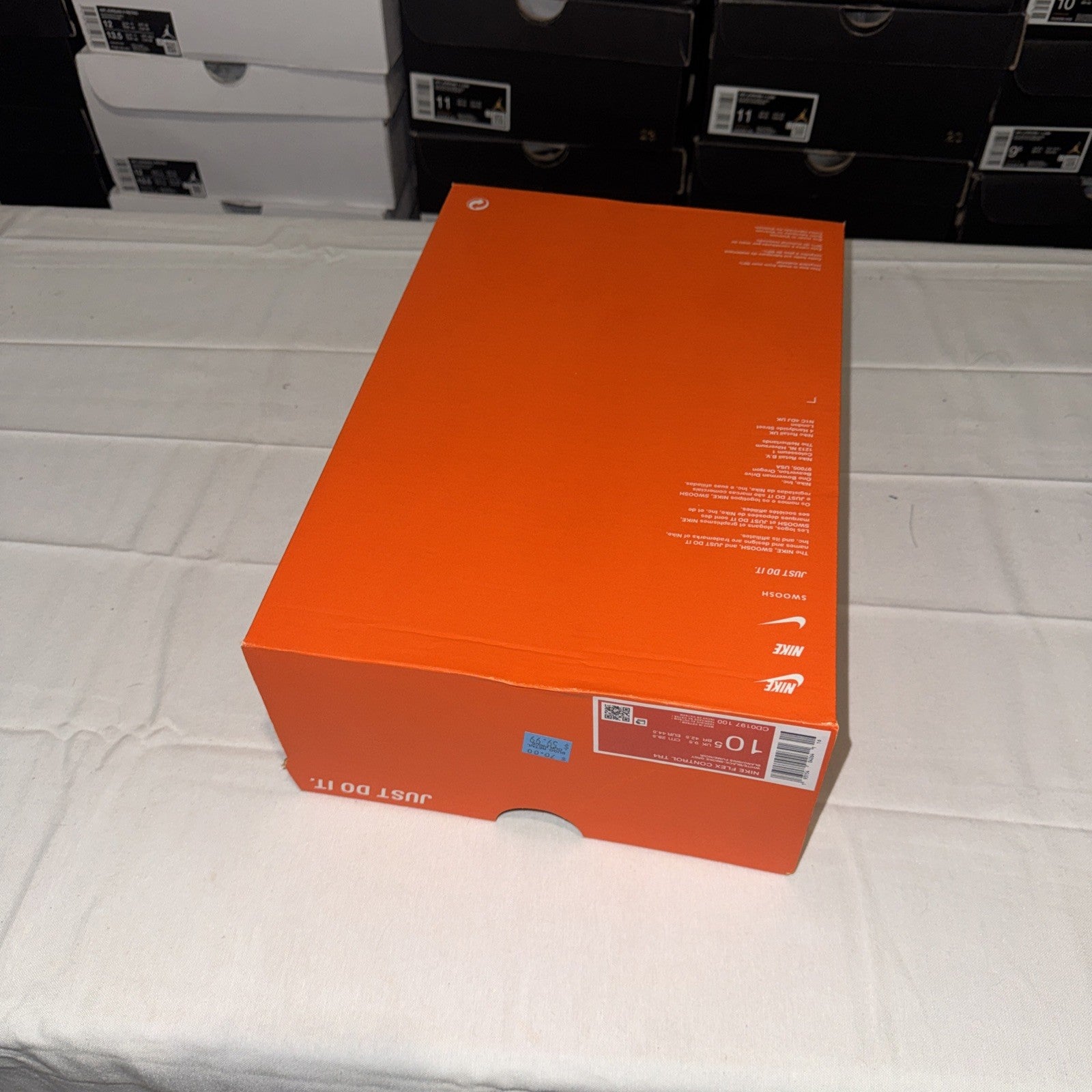 Nike Flex Control TR4 Athletic Shoes White/Black/Dark Grey, CD0197-100 Size 10.5