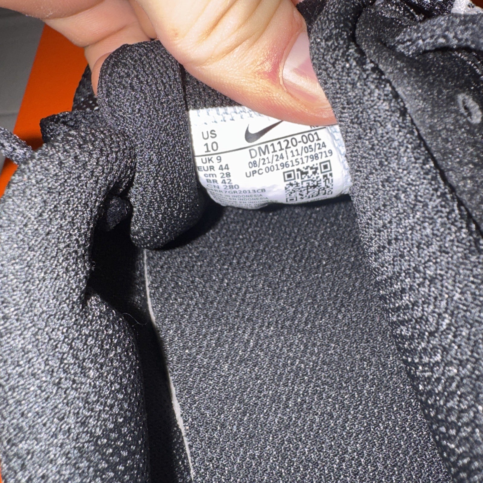 Nike Legend Essential 3 NN Black White Iron Grey Men’s Training Shoes Size 10 DM