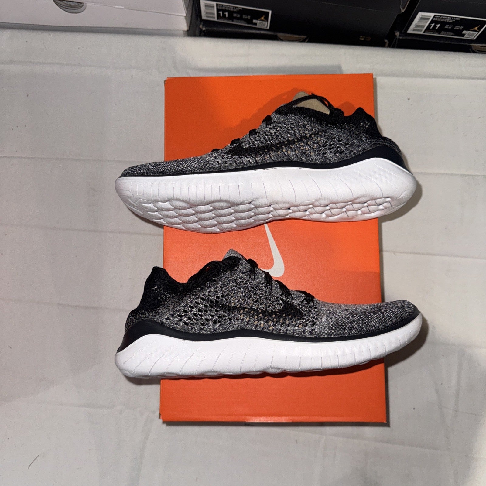 Nike Free RN Flyknit Women's Running Shoes Size 8 942839-101