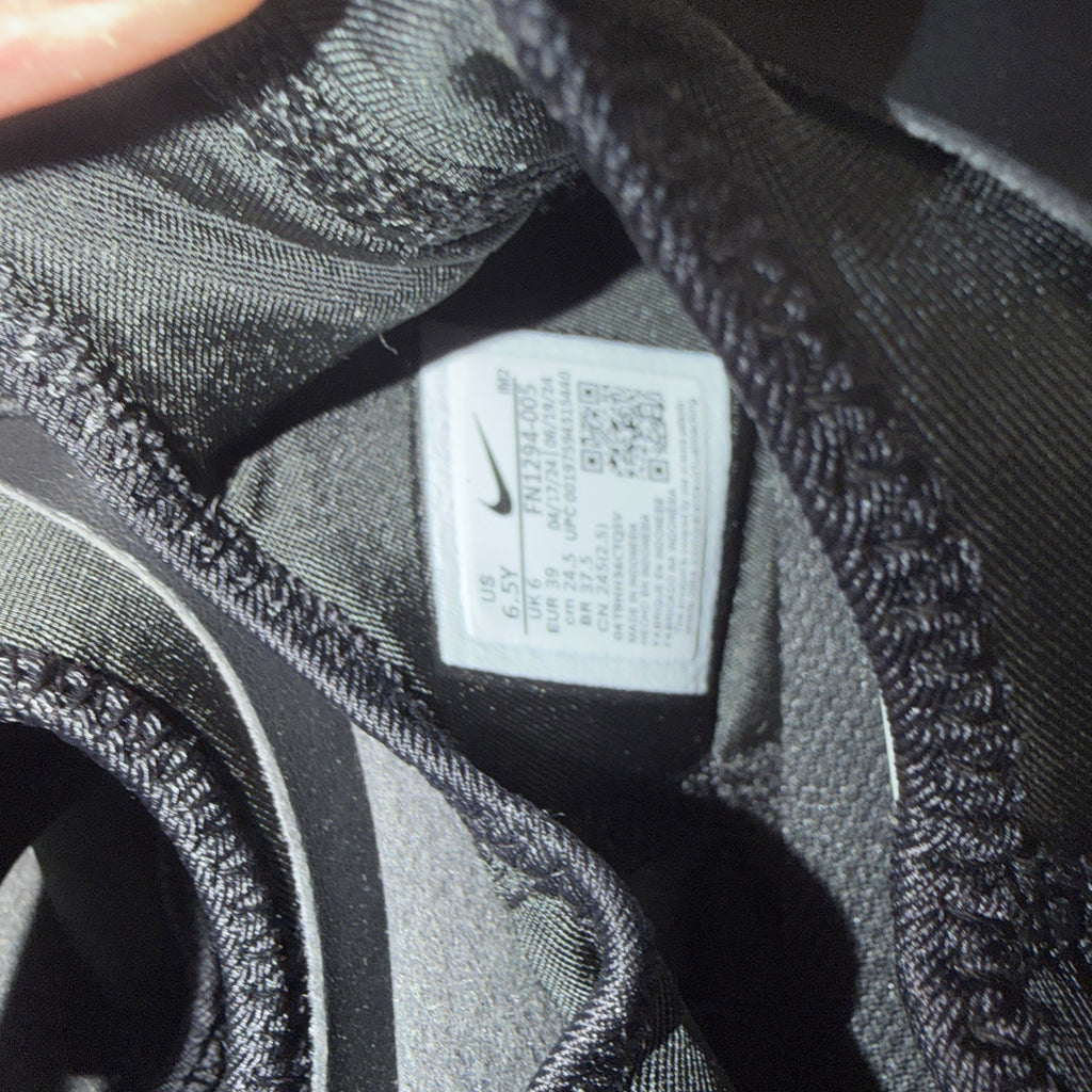 Nike Flex Runner 3 Kids' Running Shoes Black/White, Size 6.5Y, FN1294-005