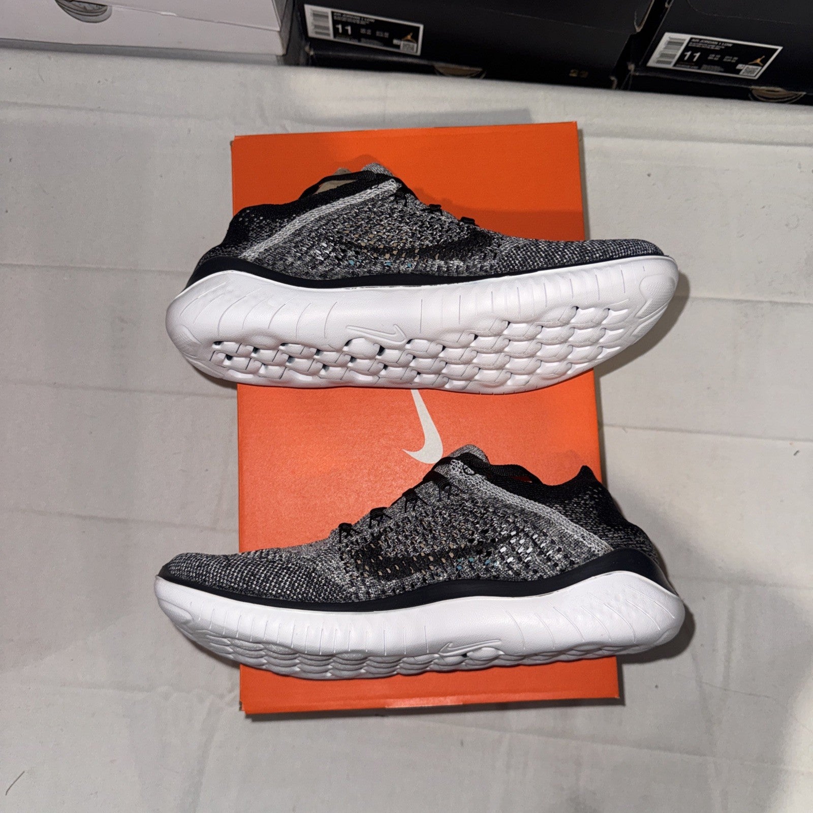 Nike Free RN Flyknit Women's Running Shoes Size 8 942839-101