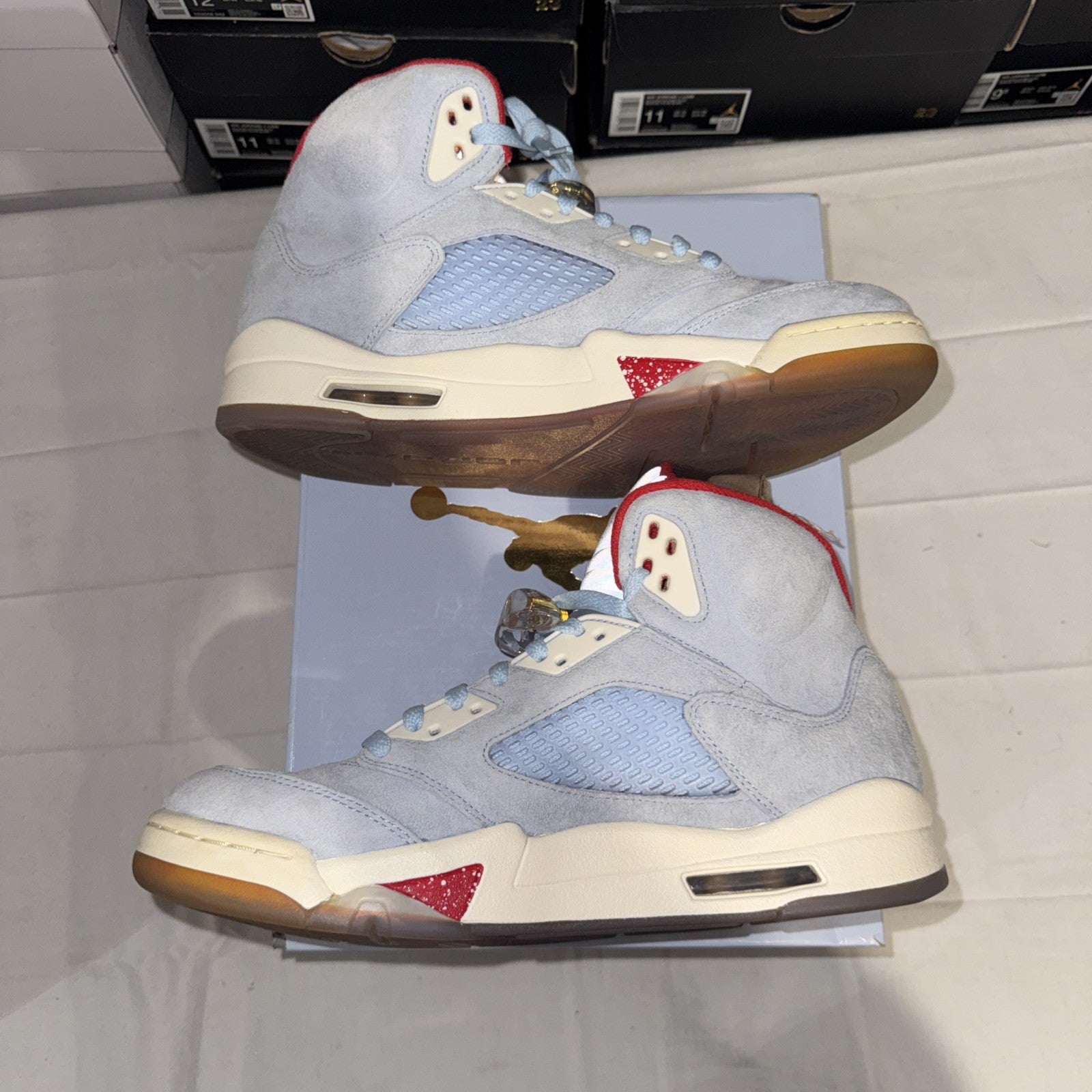 Size 10 - Trophy Room x Air Jordan 5 Retro Ice Blue