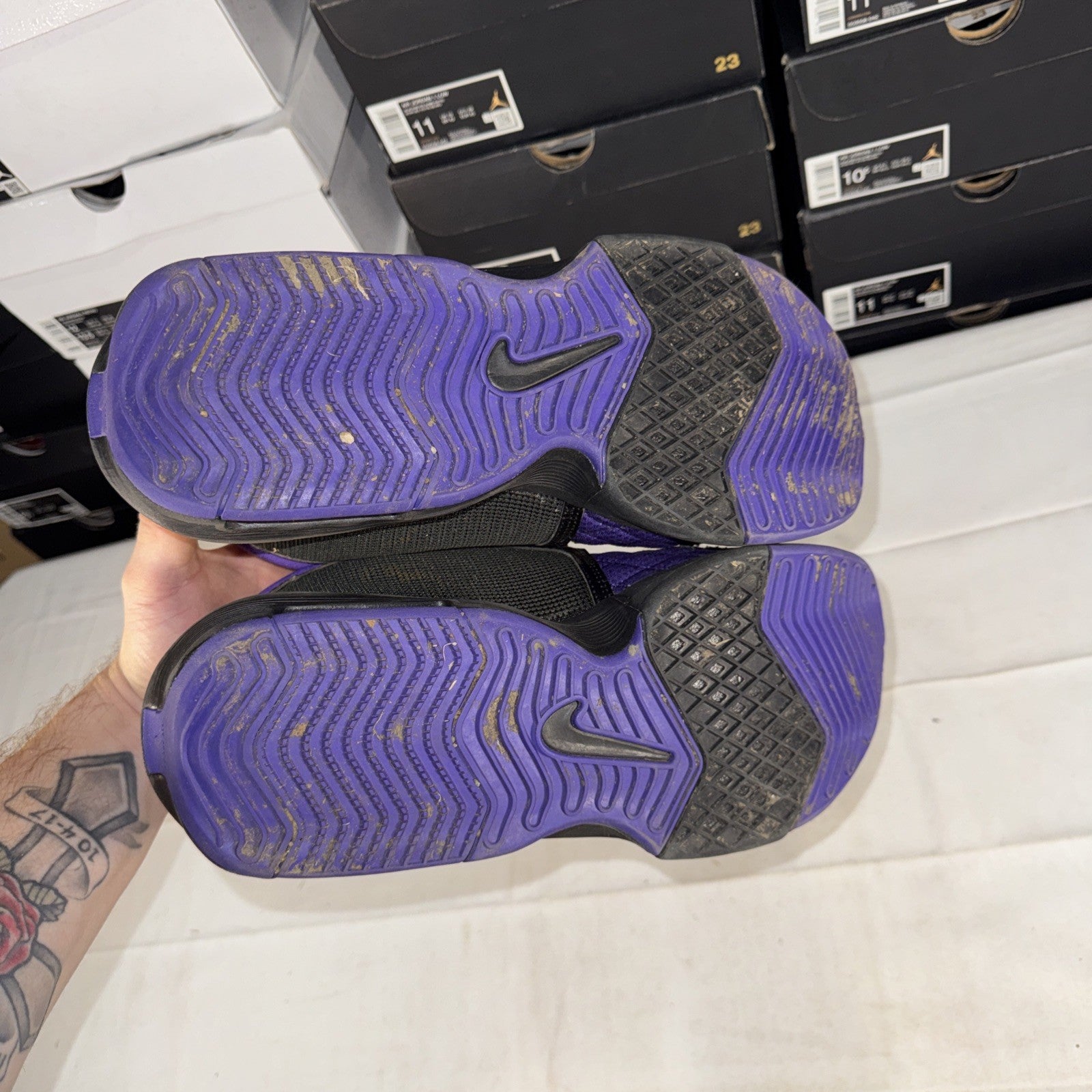 Nike LeBron Witness VIII Men's Basketball Shoes, Size 10, Purple, FB2239-001