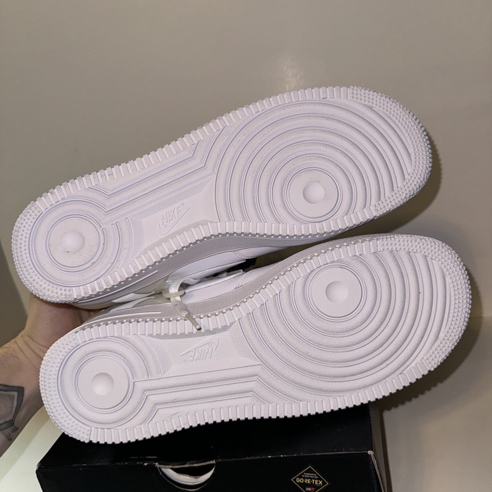 Size 11 - Nike Undercover x Air Force 1 SP GORE-TEX Low Triple White