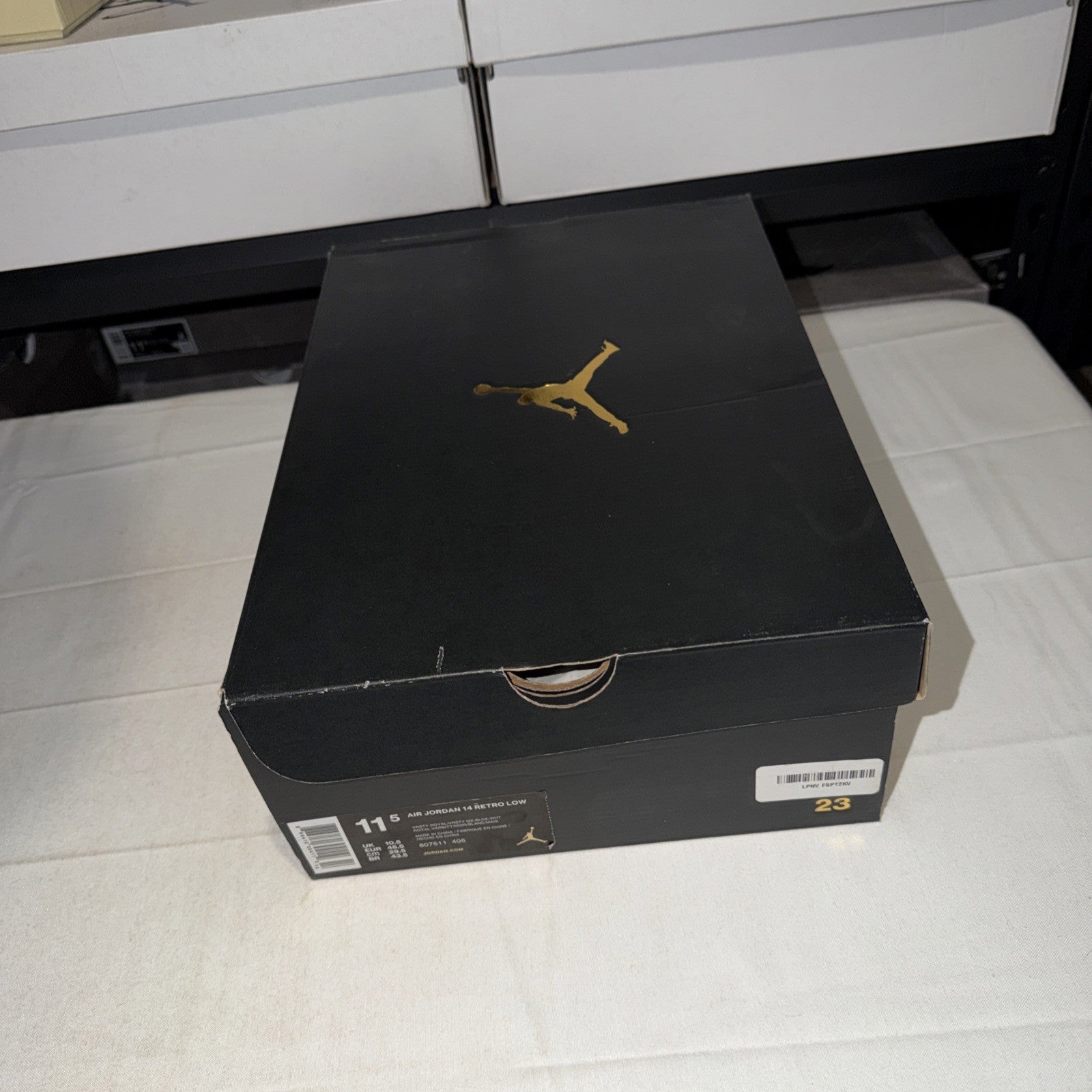 Size 11.5 - Air Jordan 14 Retro 2015 Low Laney