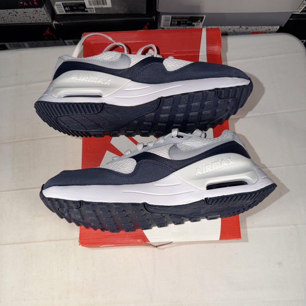 Nike Air Max SYSTM Men's Sneakers White/Grey/Obsidian, Size 9 , DM9537-102