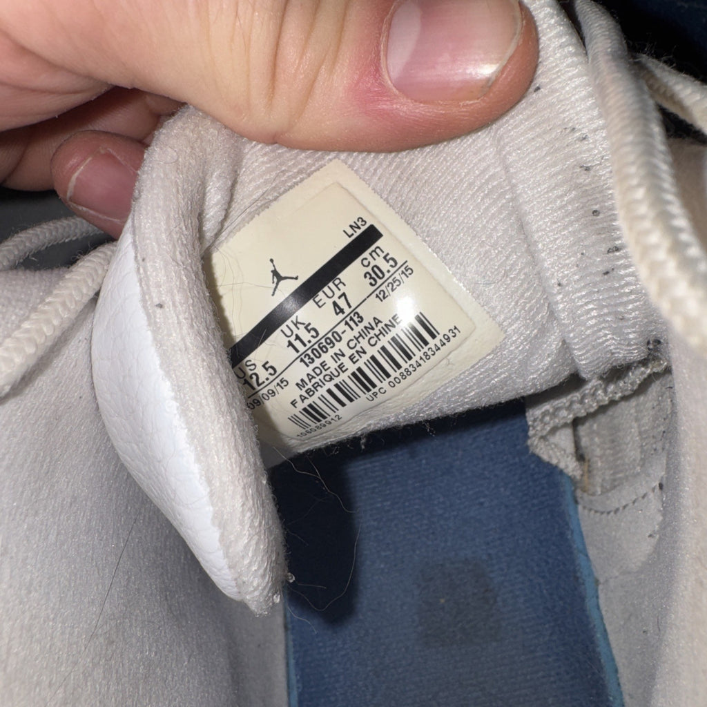 Air Jordan 12 Retro French Blue White 2016 Size 12.5 (130690-113)