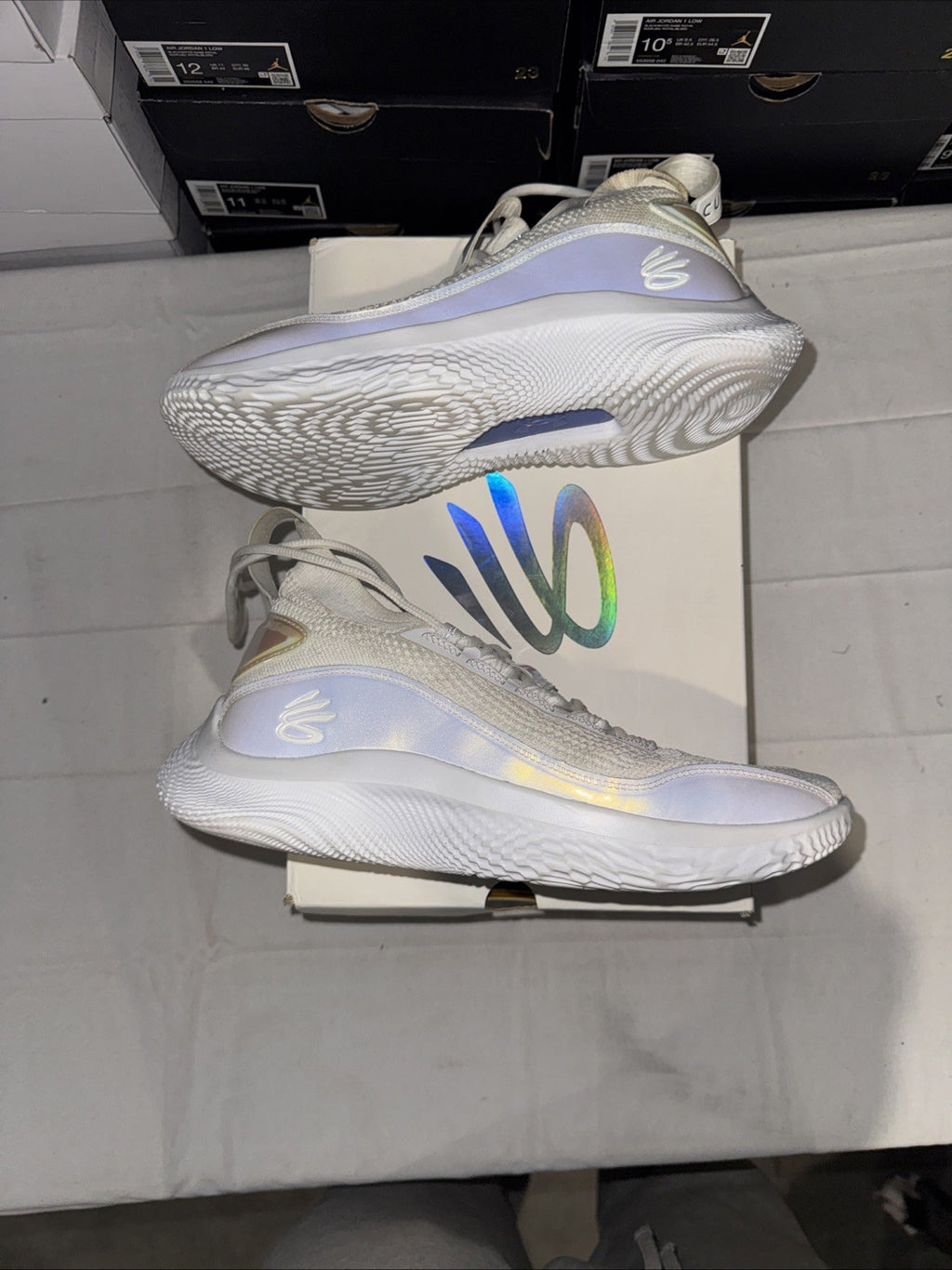 Under Armour Curry 8 iridium 3024422 104 Size 9