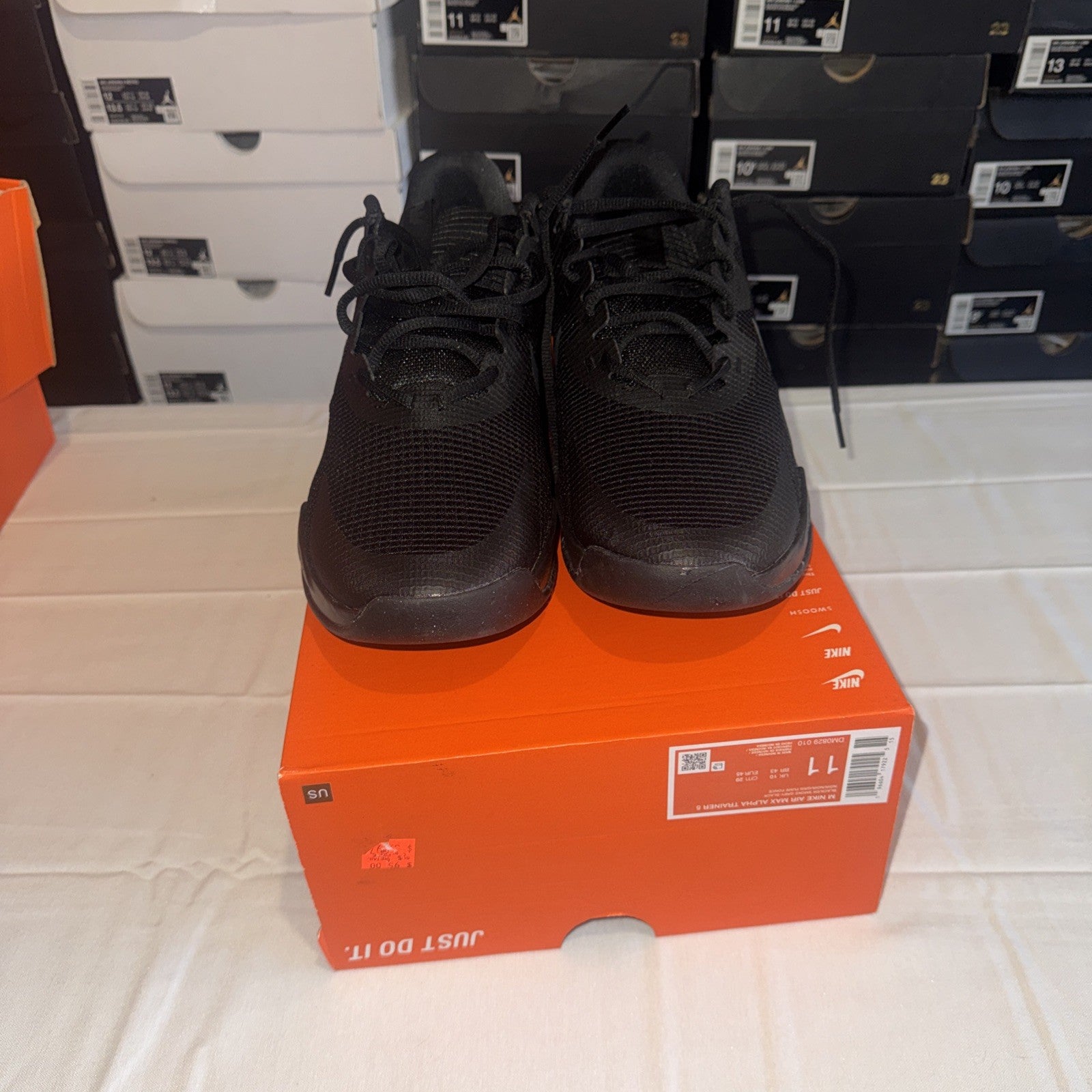 Nike Max Air Low Cut Sneakers BLACK/DM0829-010 SIZE 11 MENS