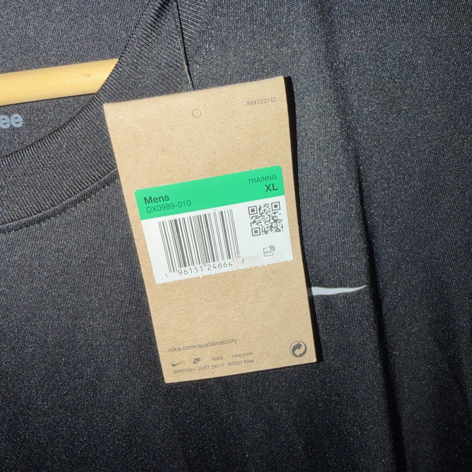 Nike Men's Dri-FIT Legend Short Sleeve Training Shirt (Black) DX0989-010 0215