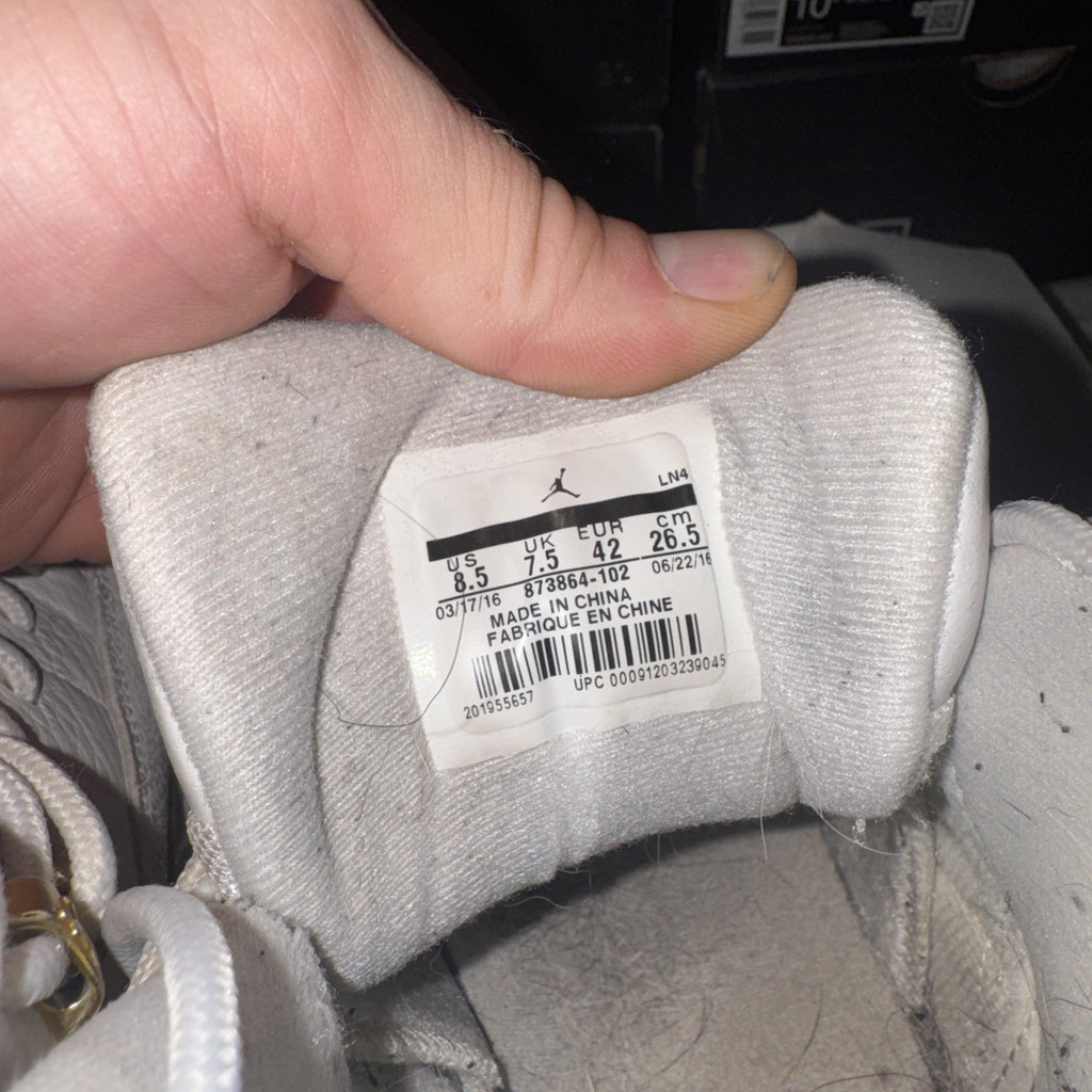 Size 8.5 - OVO x Air Jordan 12 Retro White