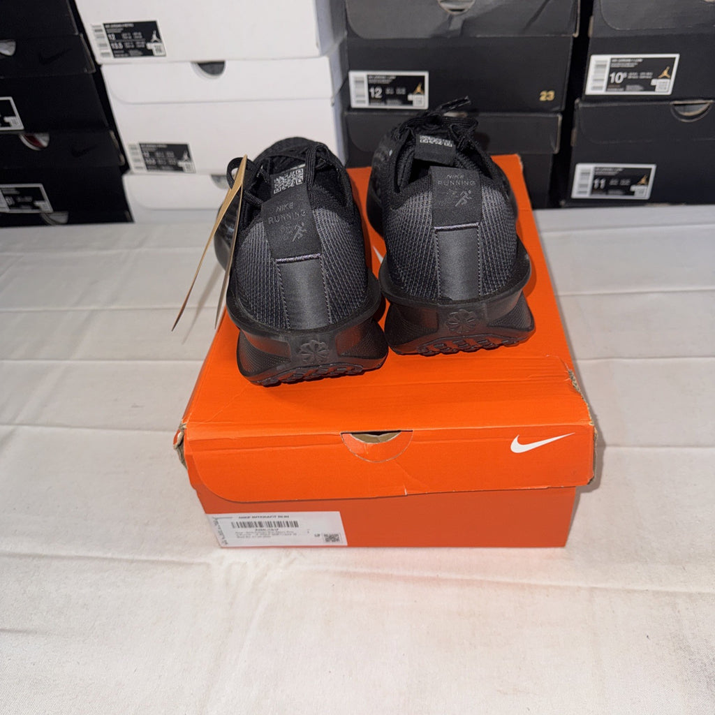 Nike Interact Run Men's Size 10 Black/Anthracite Wolf Grey FD2291-005