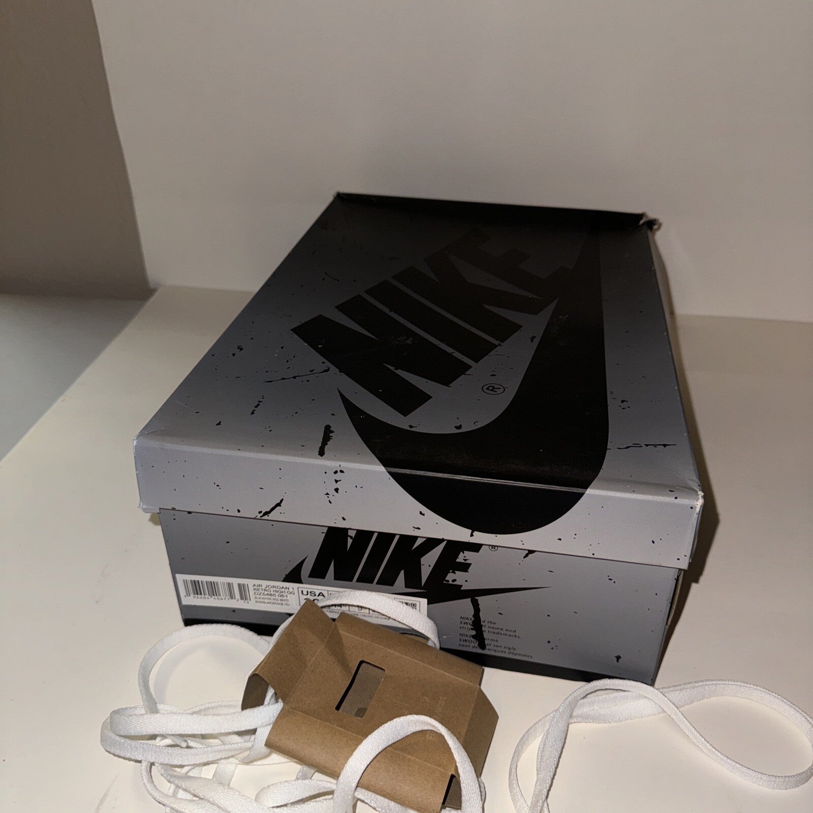 Jordan 1 Retro High OG Washed Black (DZ5485-051) Size 10.5