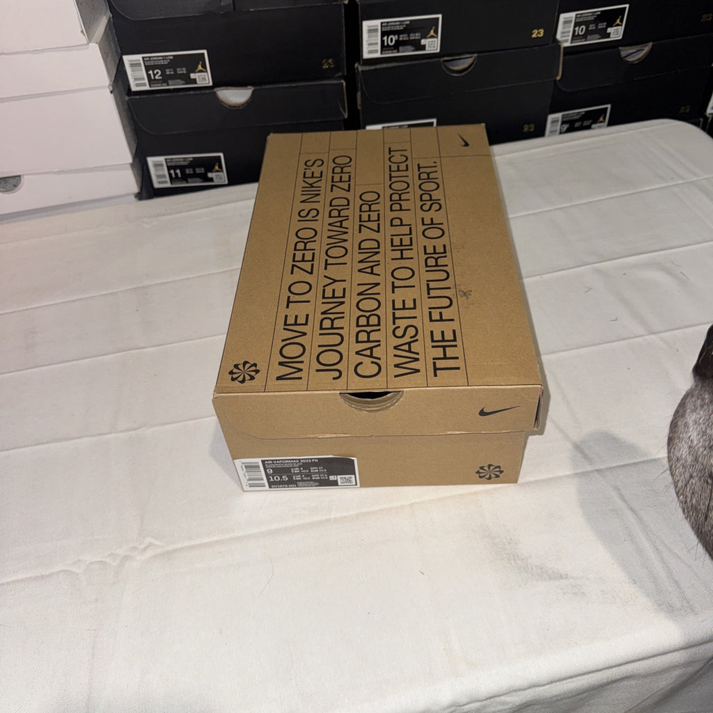 Nike Air VaporMax 2023 Men's Sneakers Black/White, Flyknit, DV1678 001 Size 9