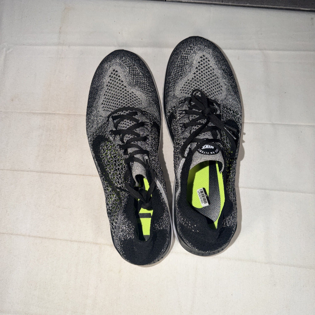 Nike Free RN Flyknit 2018 White Black 942838-101 Size 13