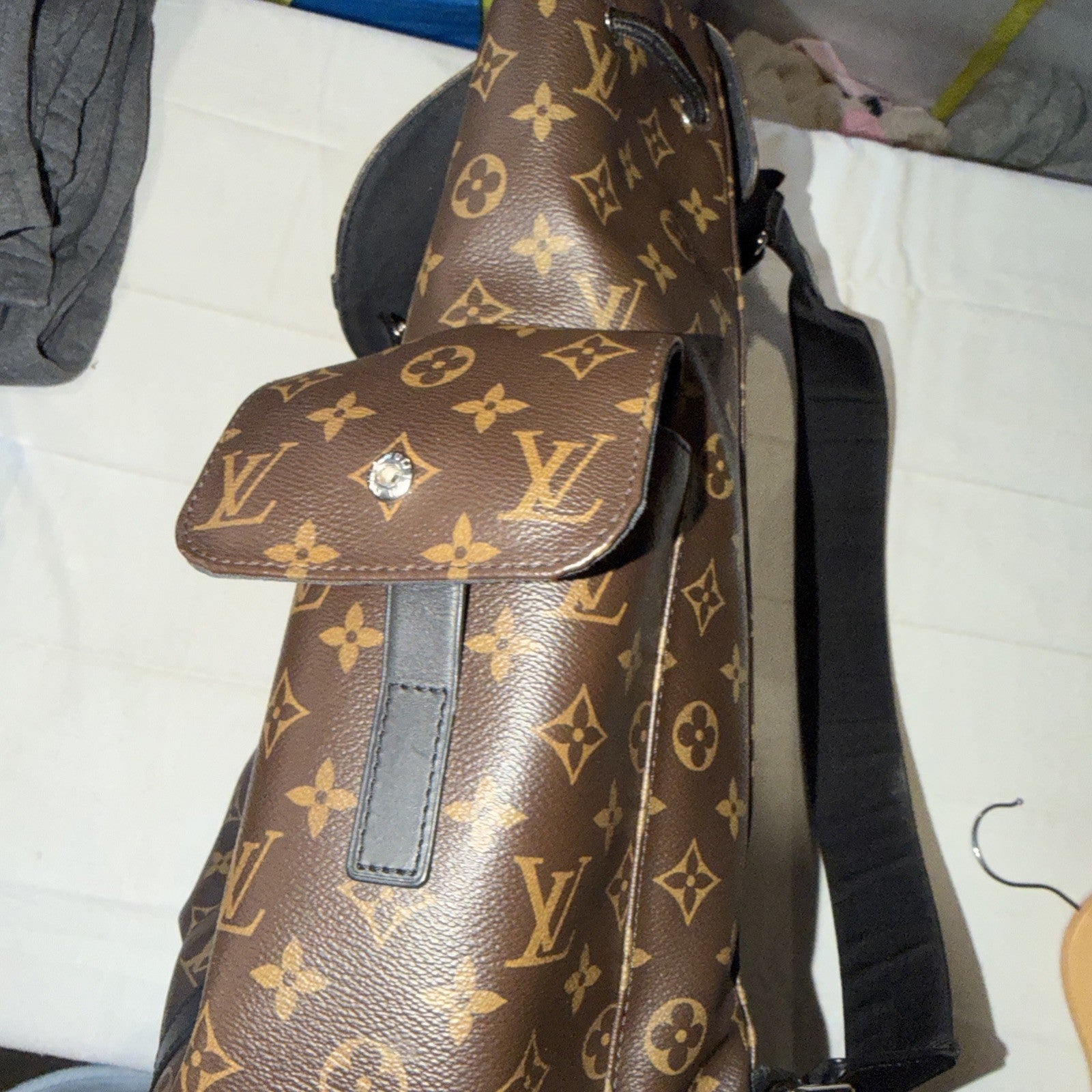 Louis Vuitton Christopher Backpack PM Brown Canvas