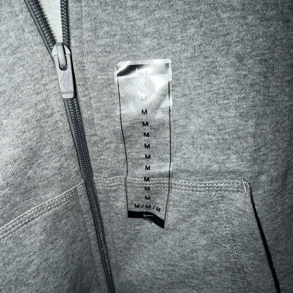 Nike Sportswear Boys Club Full-Zip Hoodie Size Sweatshirt Size Large 0006