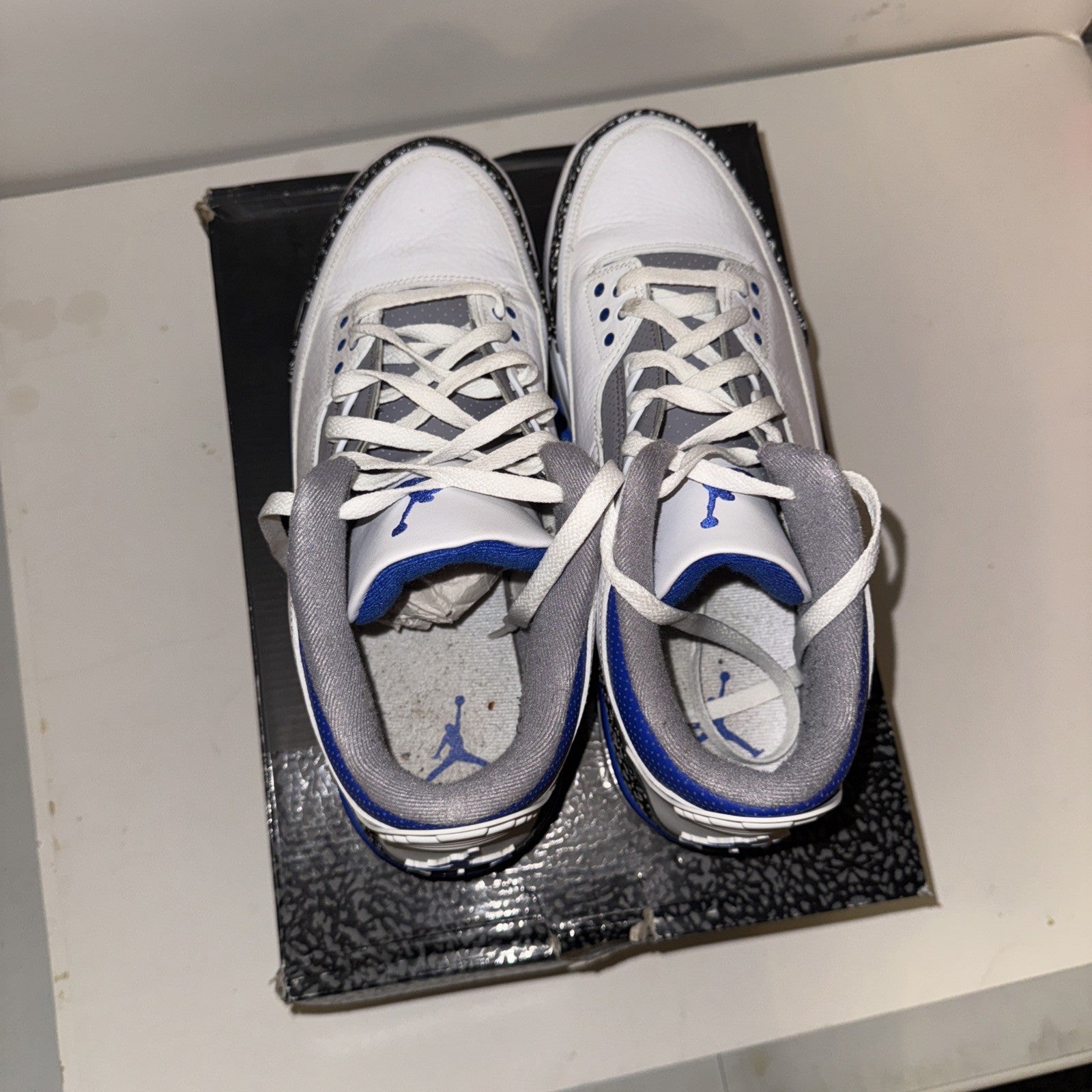 Size 13 - Jordan 3 Retro Mid Racer Blue