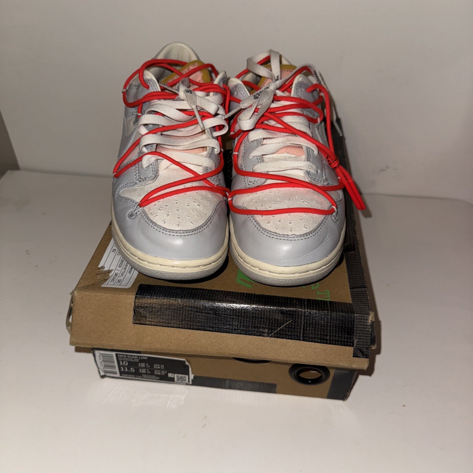 Size 10 - Nike Off-White x Dunk Low Lot 06 of 50