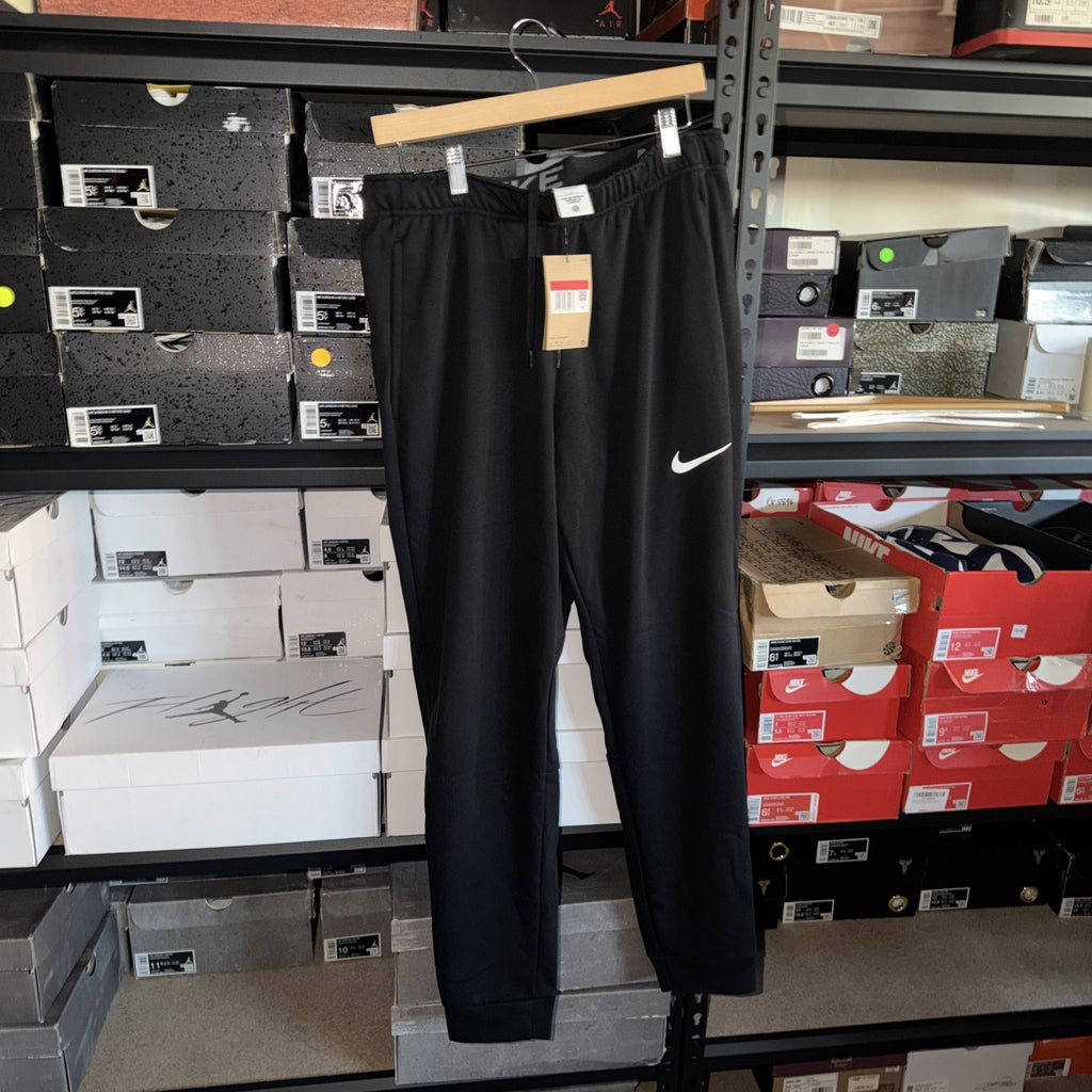 Nike Dry Men's Dri-FIT Taper Fitness Fleece Pants  - Black, Large   0117-0118