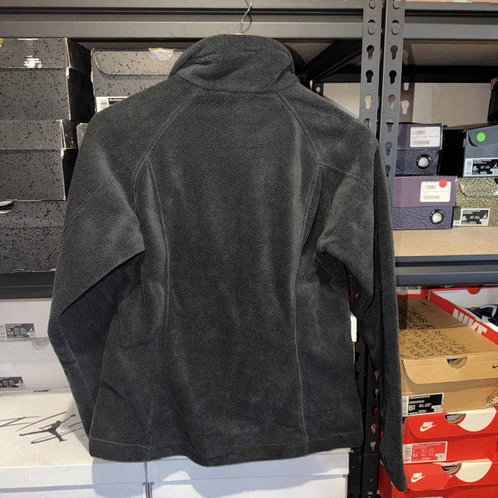 *NEW* Columbia Black Benton Springs Full Zip Jacket Cozy Fall Winter, Small 0095