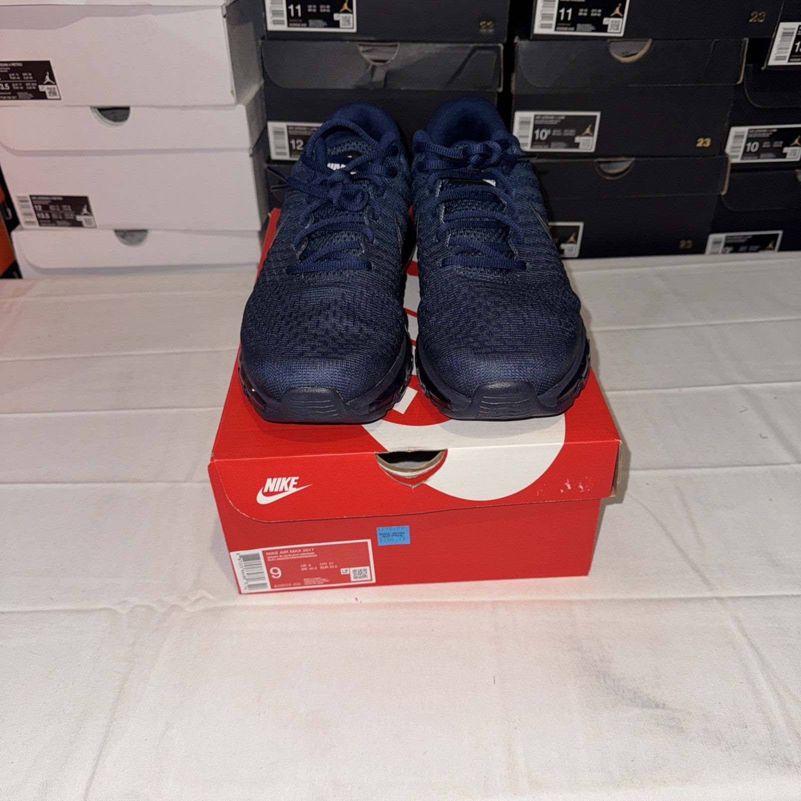 Nike Air Max 2017 Binary Blue 849559-405 Size 9