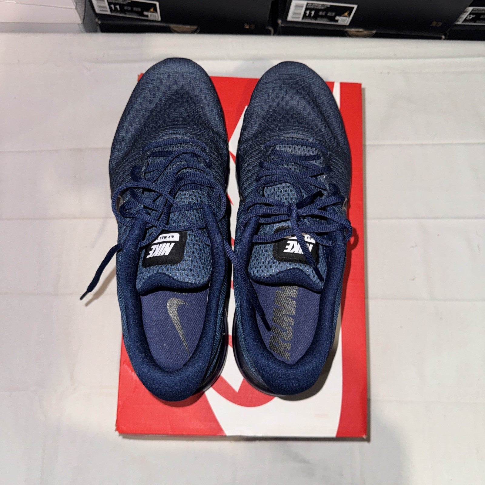 Nike Air Max 2017 Binary Blue 849559-405 Size 11