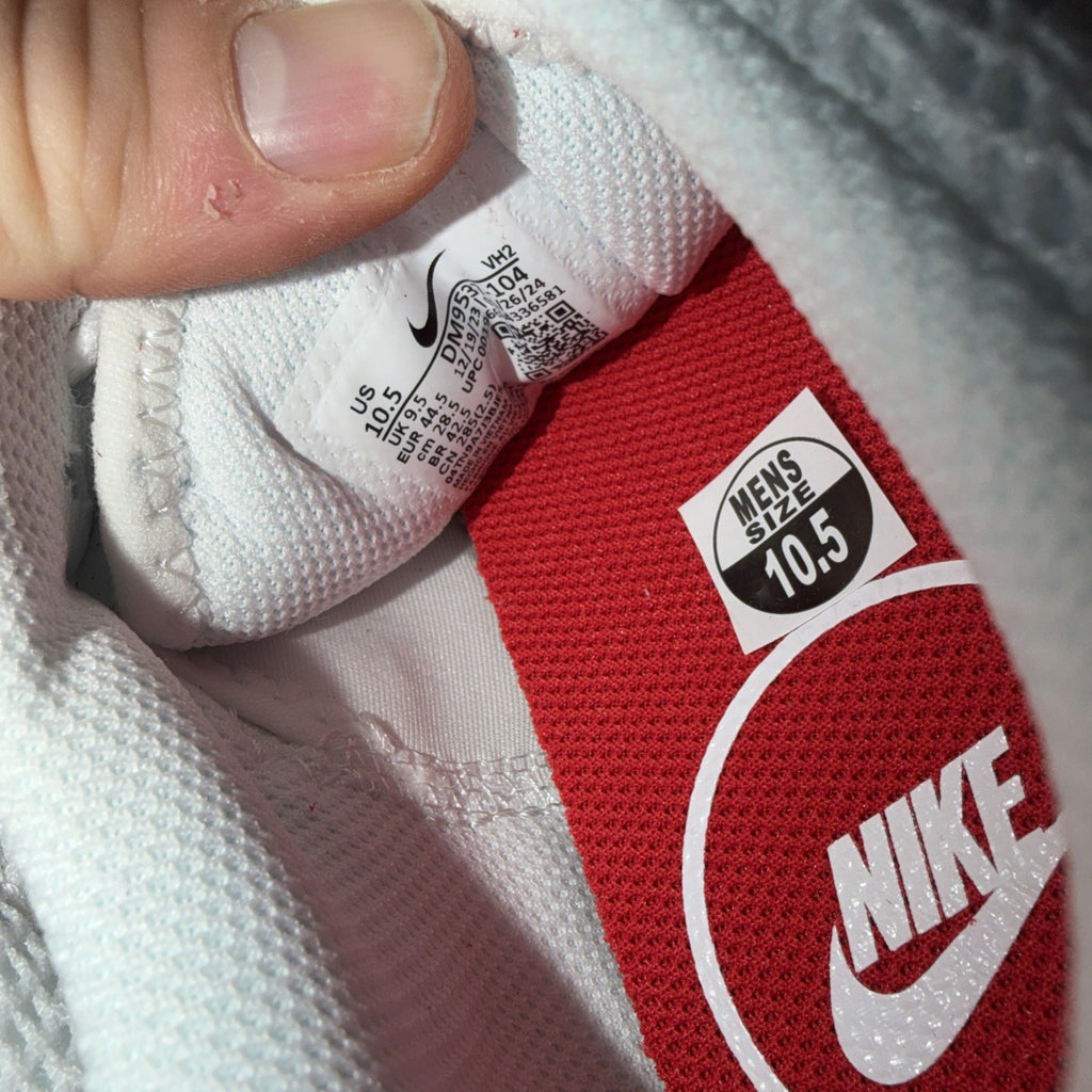 Nike Air Max SYSTM White University Red Size 10.5 DM9537 104