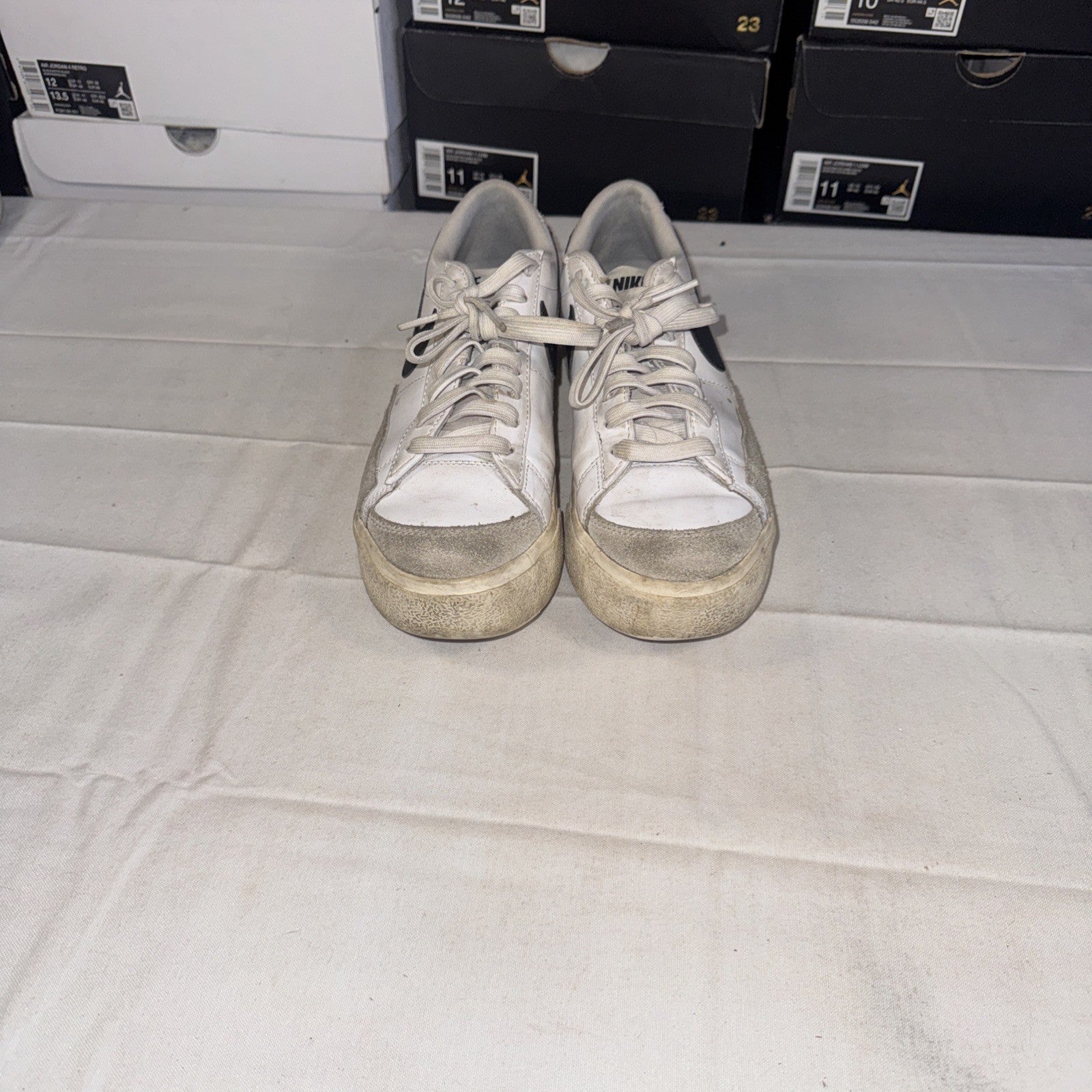 Nike Women's Blazer Low Platform DJ0292-101 Size 7