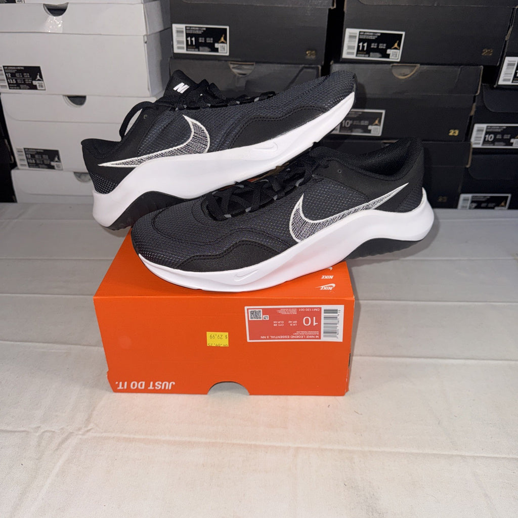 Nike Legend Essential 3 NN Black White Iron Grey Men’s Training Shoes Size 10 DM