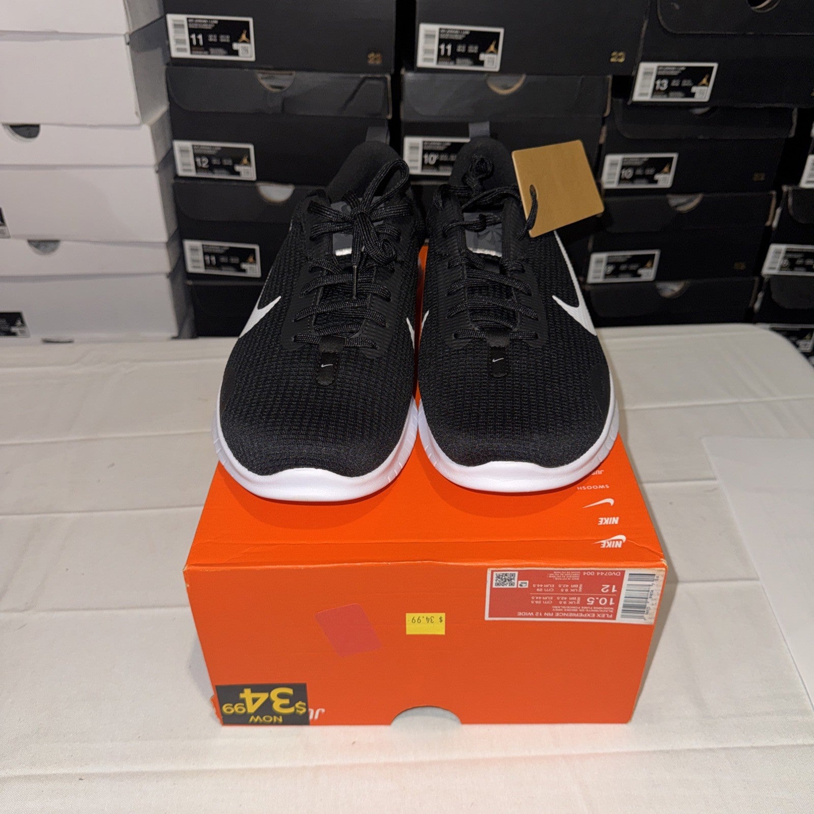 Nike Flex Experience RN 12 Men's Sneakers Size 10.5 W DV0744-004