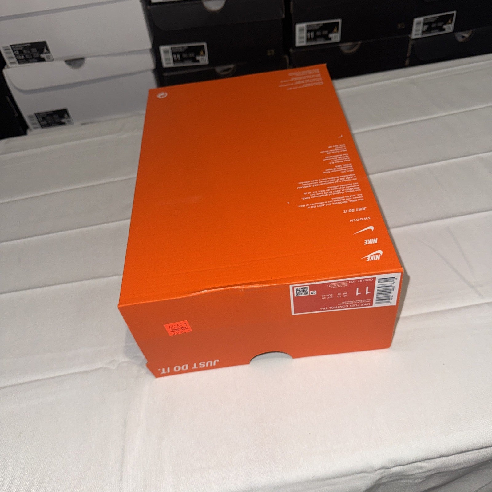 Nike Flex Control TR4 Athletic Shoes White/Black/Dark Grey, CD0197-100 SIZE 11M