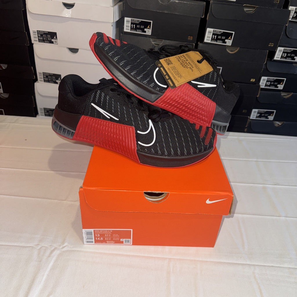 Nike Metcon 9 Training Shoes Men Black/Red, Size 13, FD5431-006