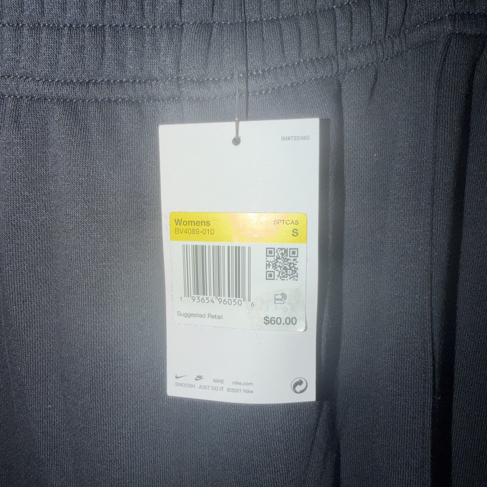 Nike Women's Sportswear Essential Fleece Loose Fit Joggers Pant Size M 0137-0138