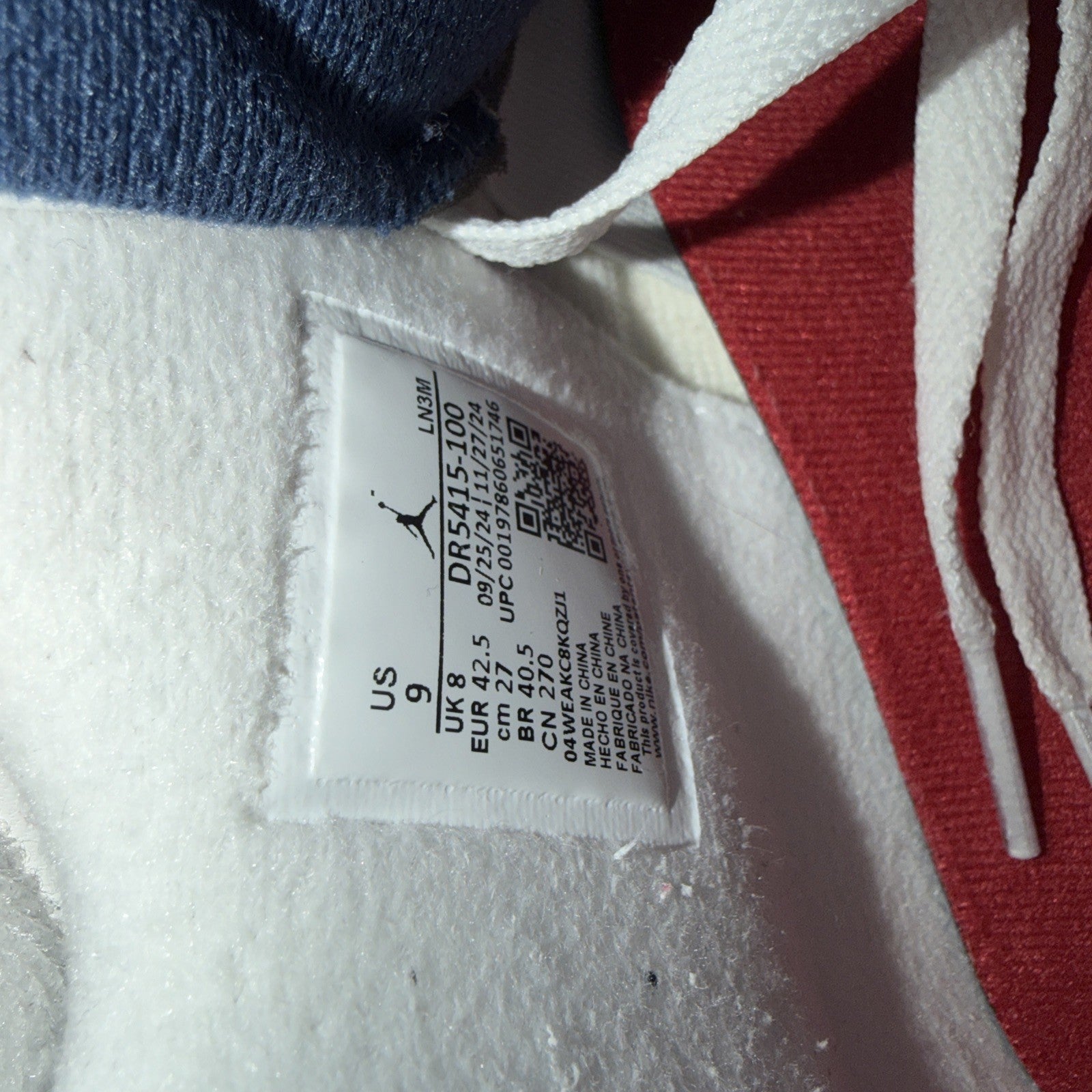 FAST SHIP! OG ALL Men's 9 Air Jordan 4 Retro SP "SB Navy" Nike DR5415-100