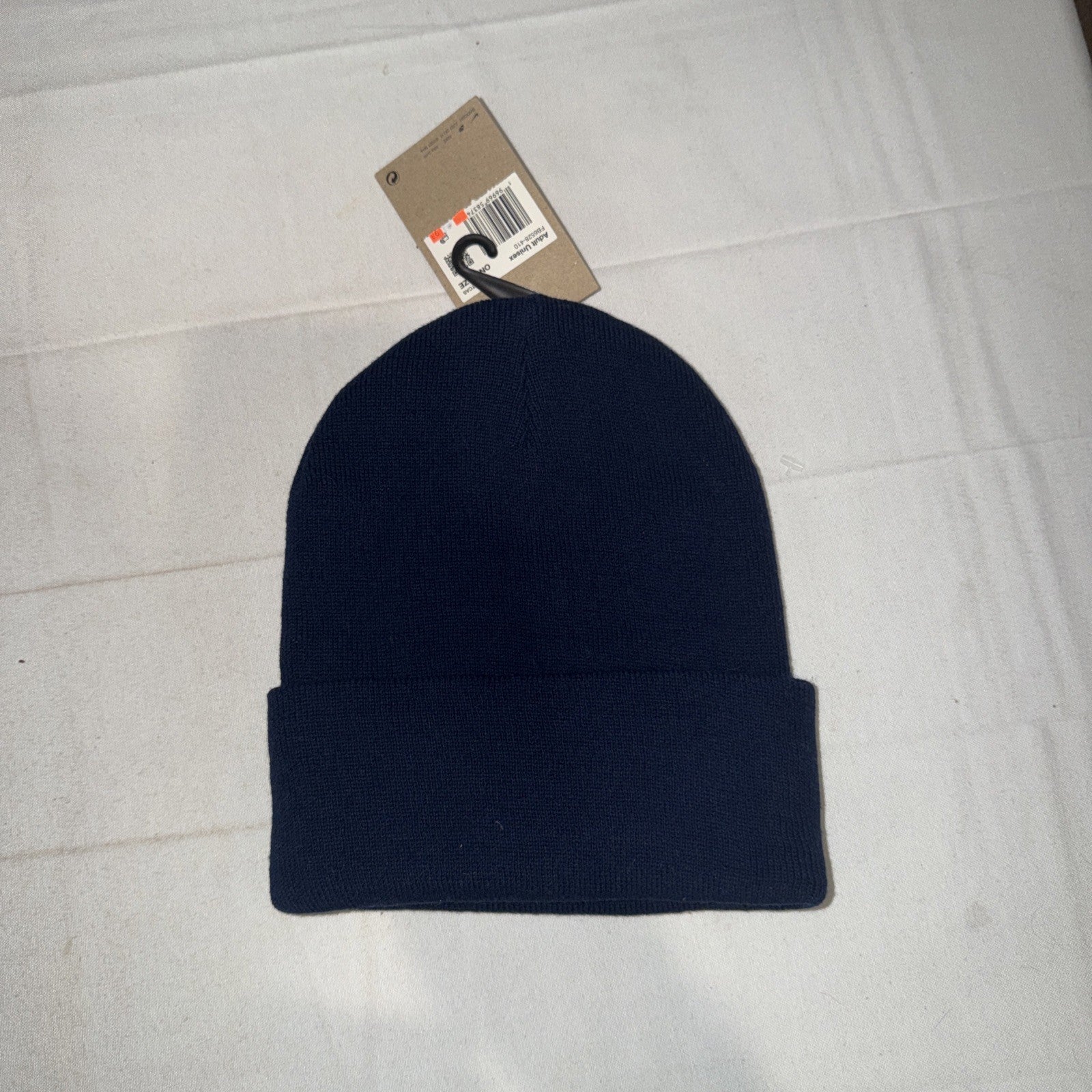 NWT NIKE SPORTSWEAR KNIT SOFT COTTON FUTURA LOGO SKI HAT URBAN NAVY BLUE 0260