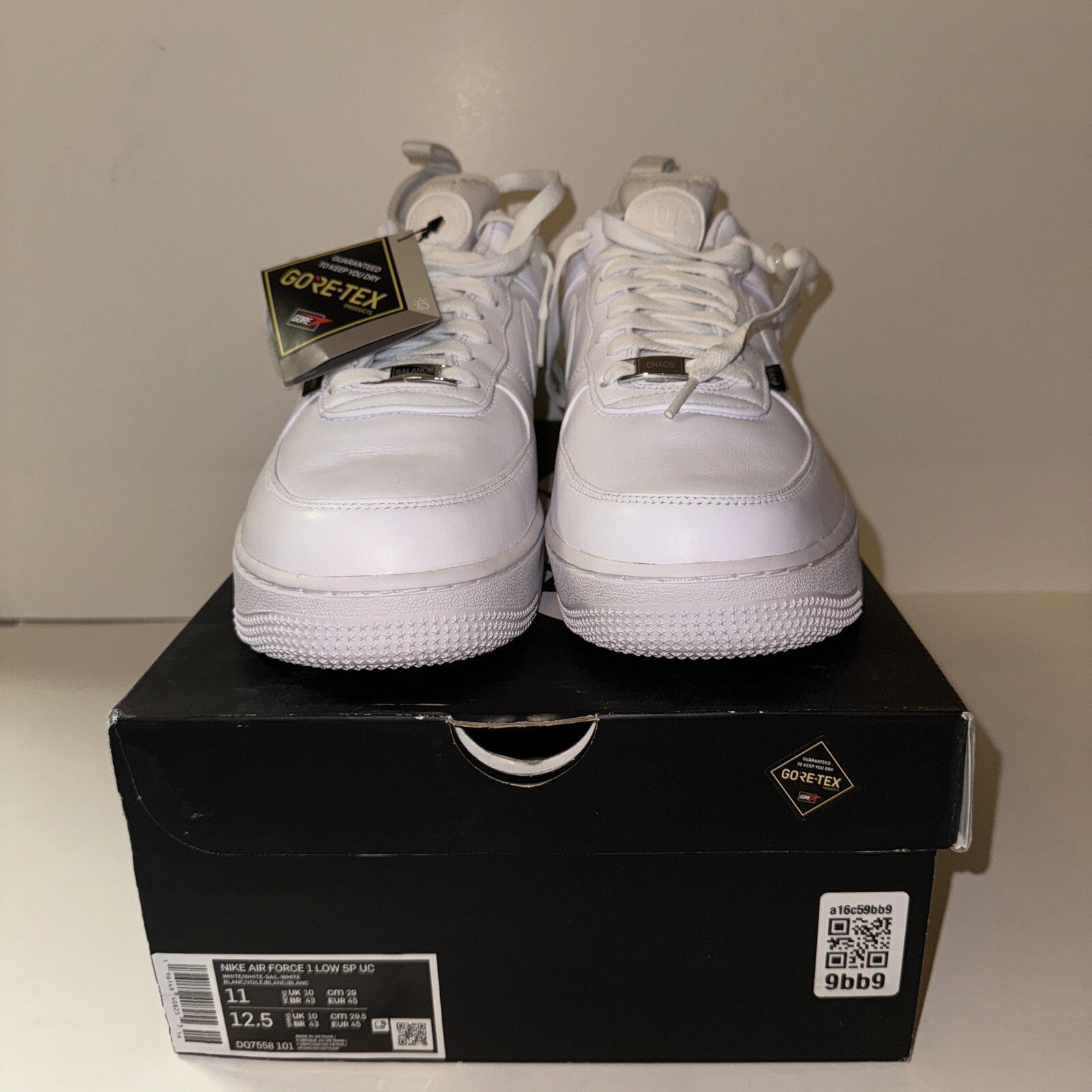 Size 11 - Nike Undercover x Air Force 1 SP GORE-TEX Low Triple White