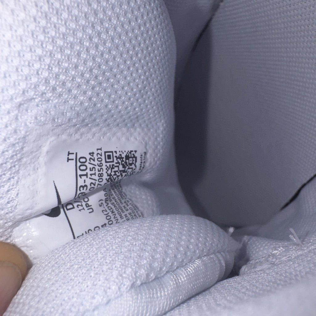 Nike Men's Downshifter 12 Running shoes White Platinum White Size 12 New