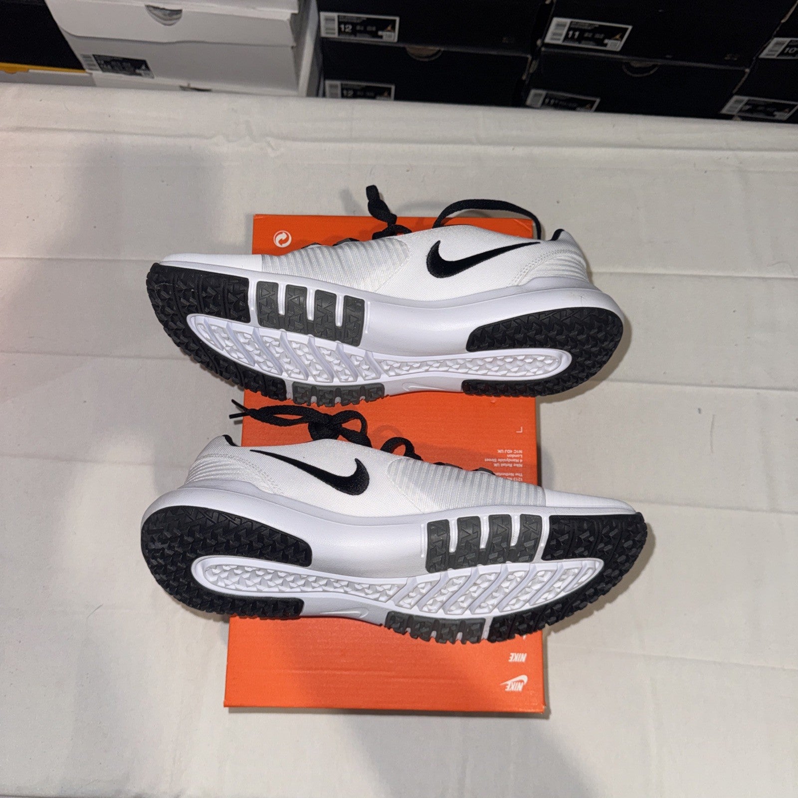 Nike Flex Control TR4 Athletic Shoes White/Black/Dark Grey, CD0197-100 Size 9.5