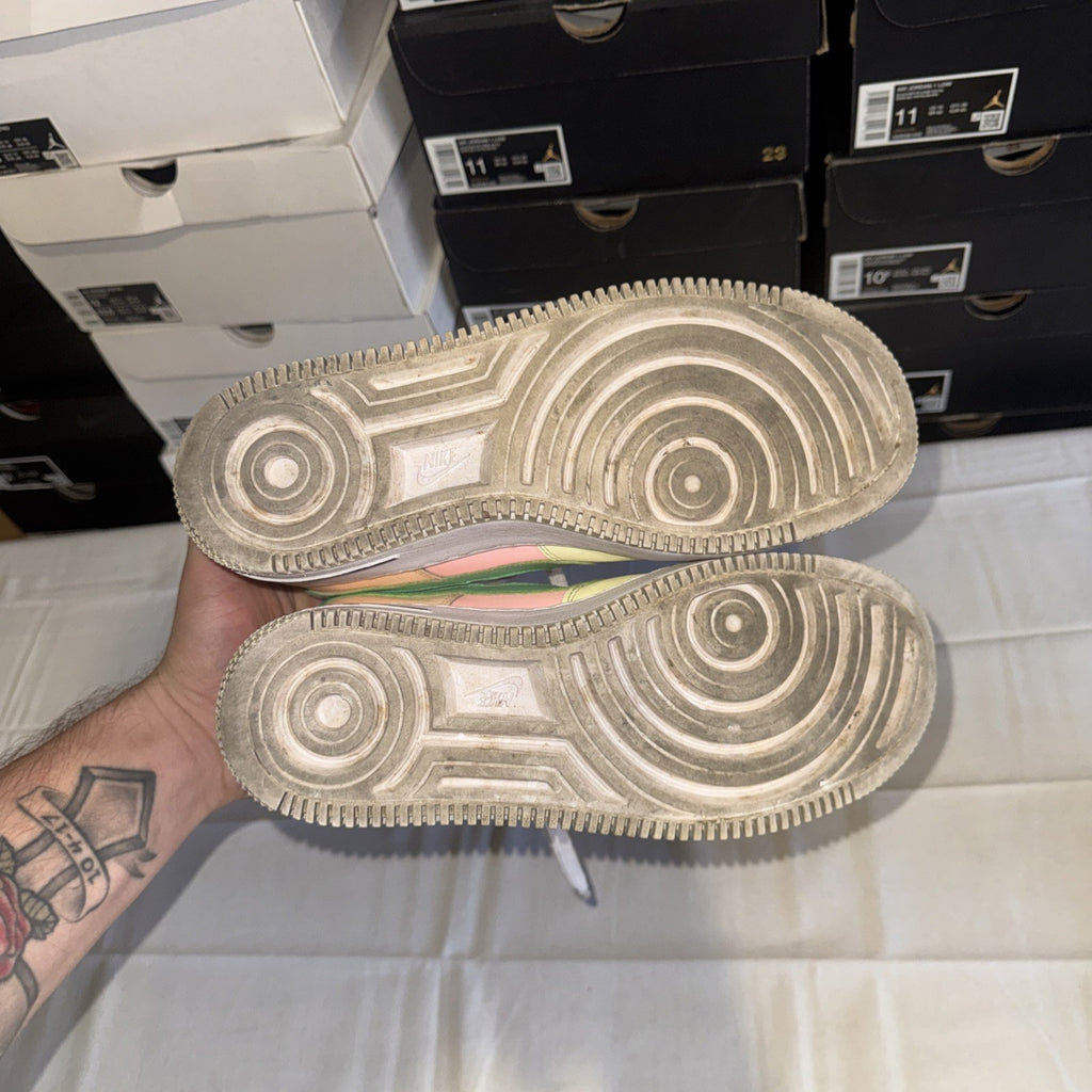 Nike Air Force 1 Shadow Arctic Punch Barely Volt Women's Size 8 CU8591-601