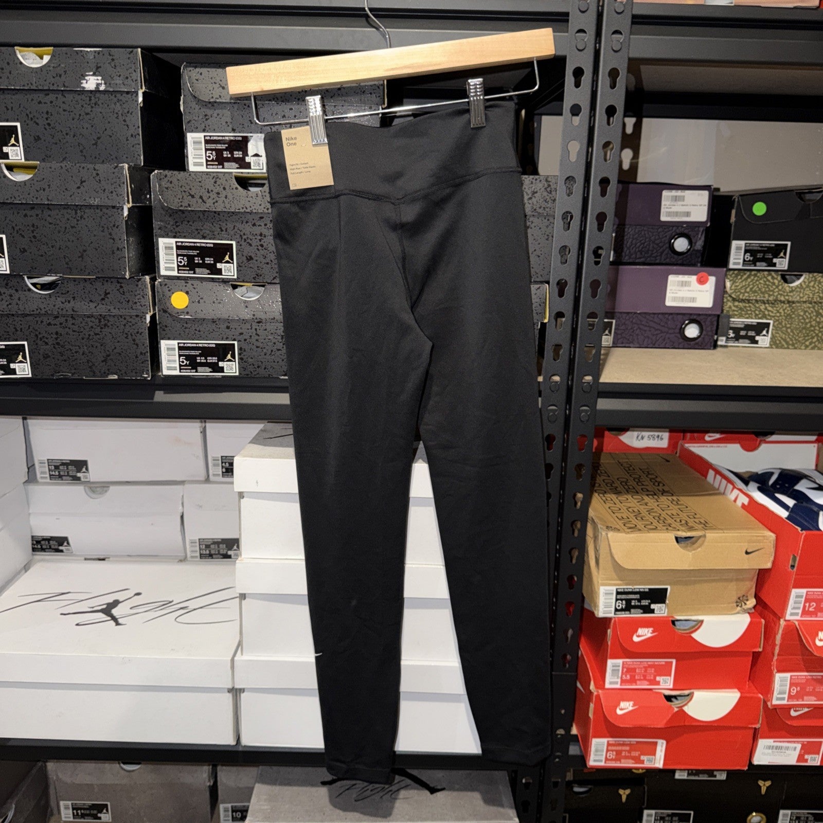 Nike - Junior's Girl's Dri-FIT One Leggings, Black, Size Medium 0182