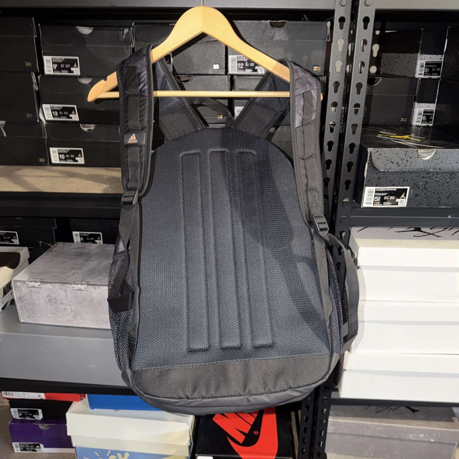 New Adidas PRIME 6 Black/ Gold Unisex Loadspring BACKPACK rrp