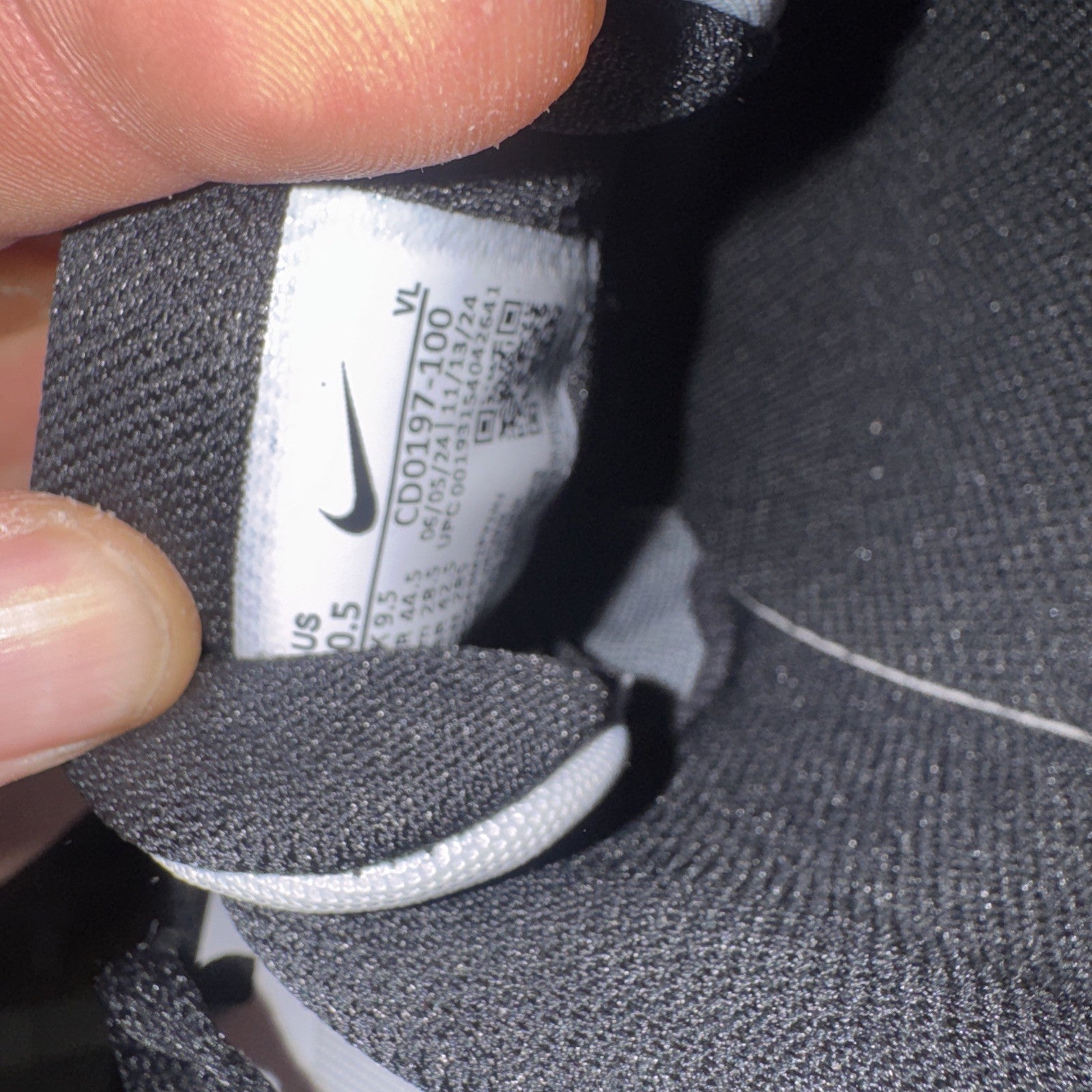 Nike Flex Control TR4 Athletic Shoes White/Black/Dark Grey, CD0197-100 Size 10.5