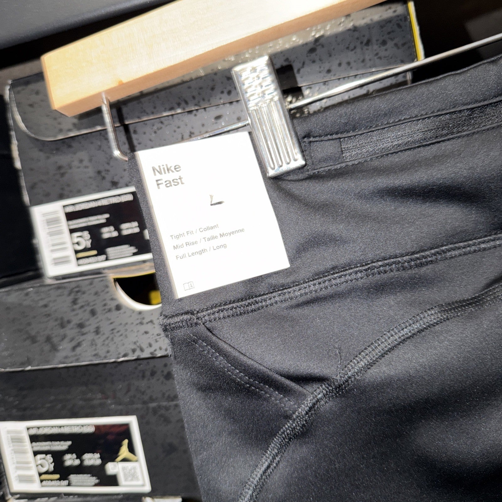 Nike Women’s Fast Dri-Fit Leggings Black Size S NWT 0183