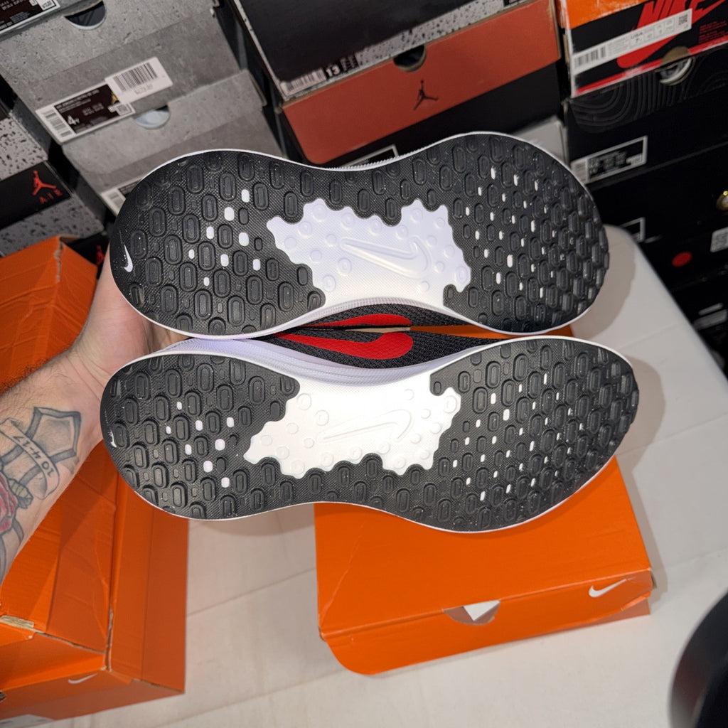 Nike Men's Revolution 7 Sneakers Size 12, Black/University Red/White, FB2207-003